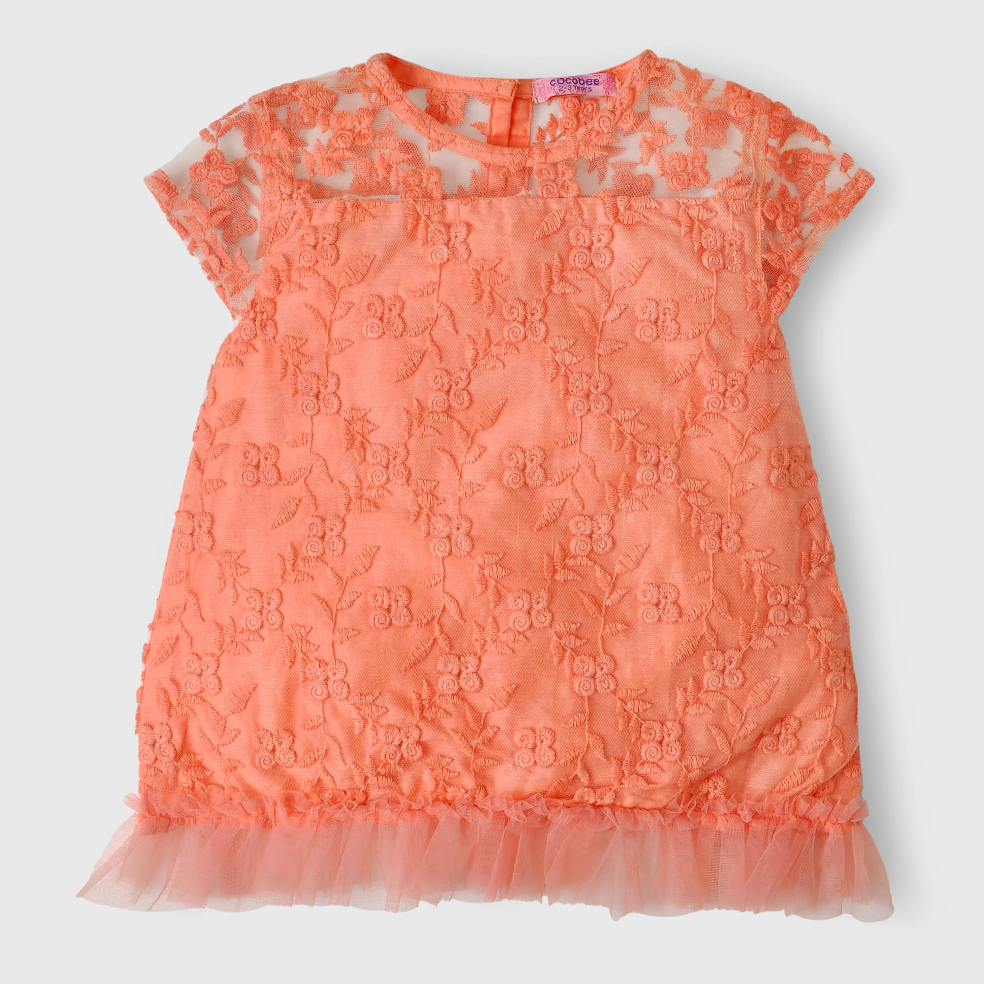 Peach Net Top - Image 2