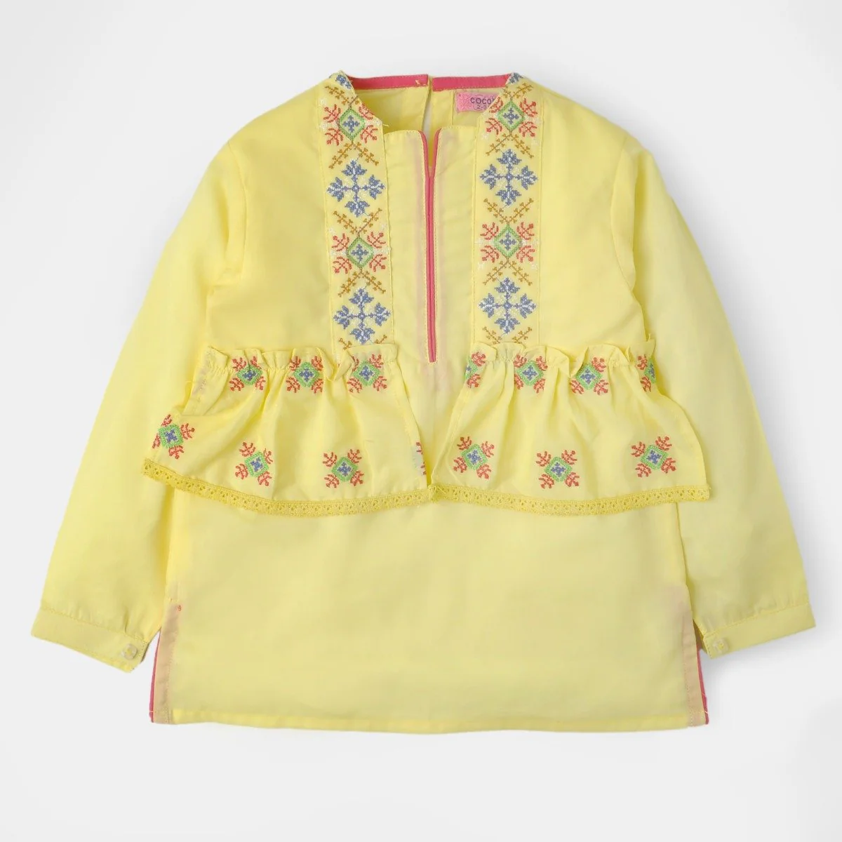 Summer Yellow Tunic