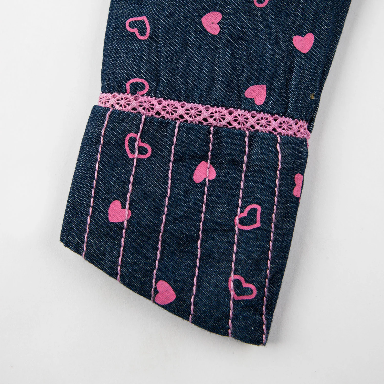 Navy Denim Top - Image 2