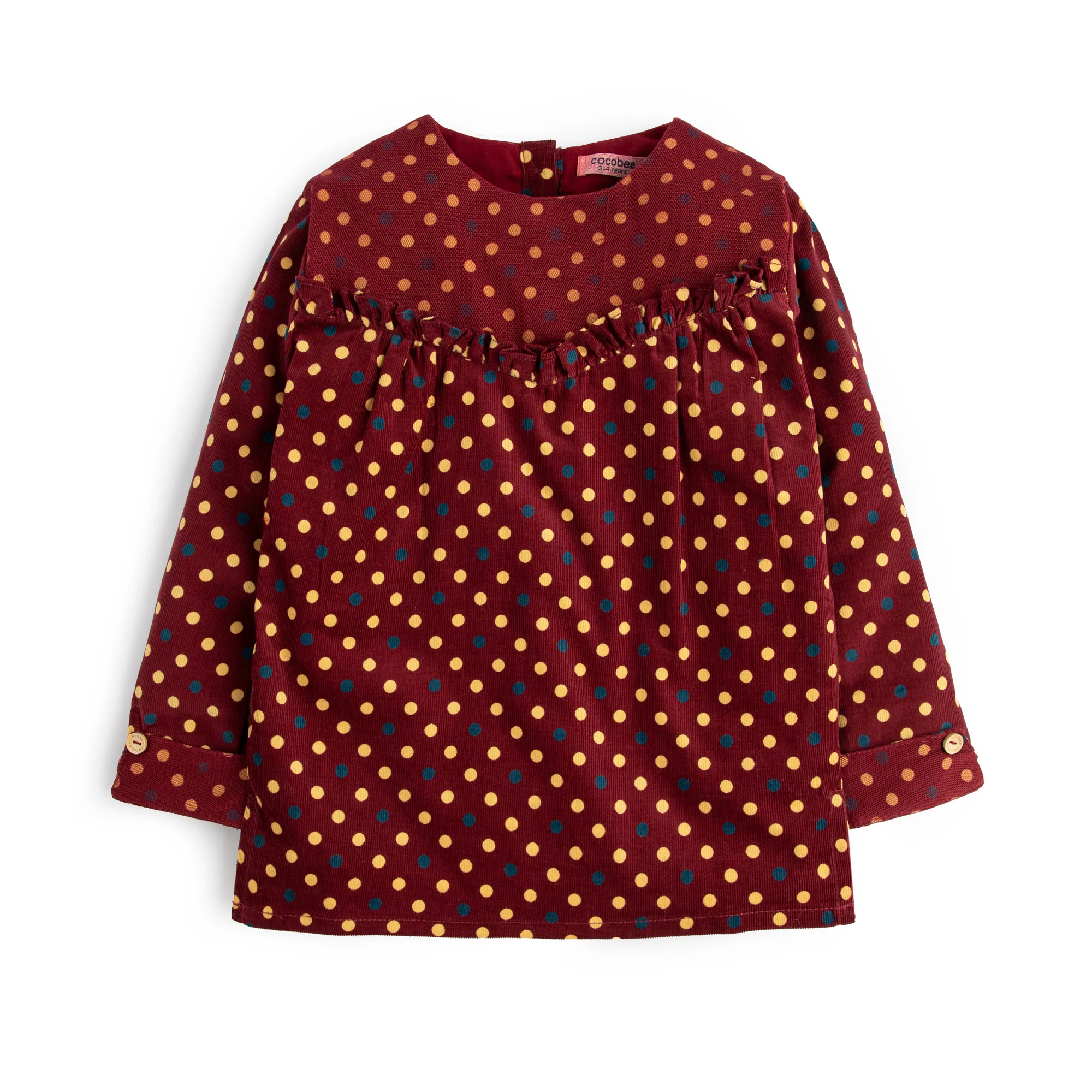 Garnet Dotted Top