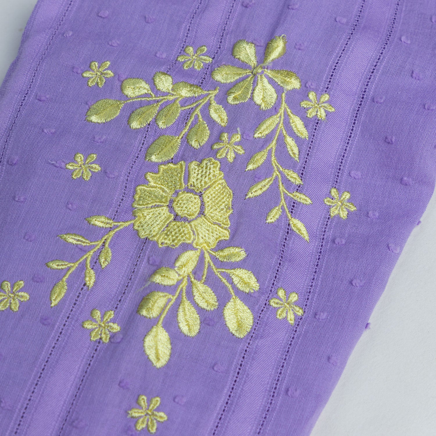Ruffled Trim Embroidered Top - Image 3