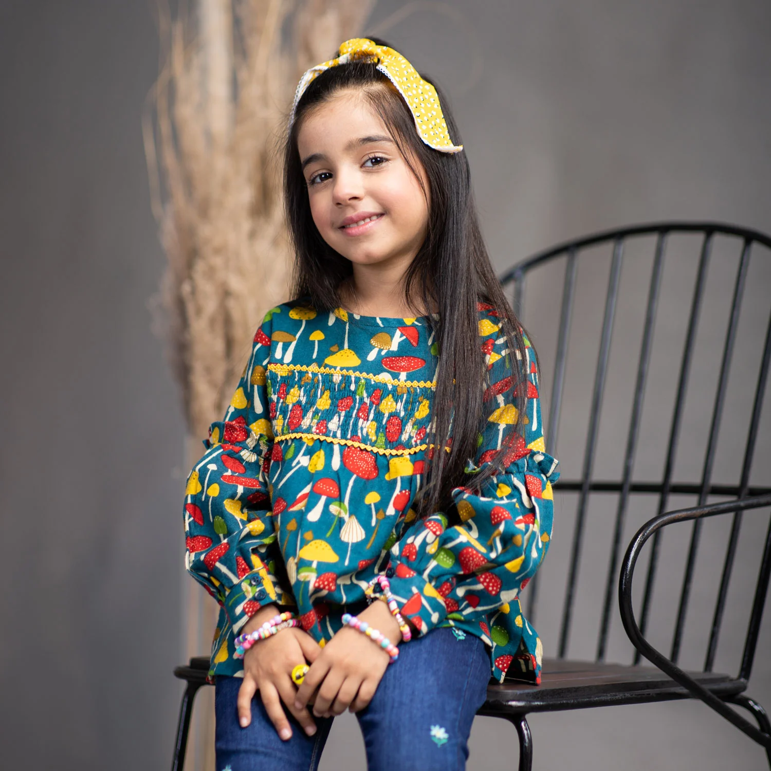 Multi-Print Smocked Top - Image 2