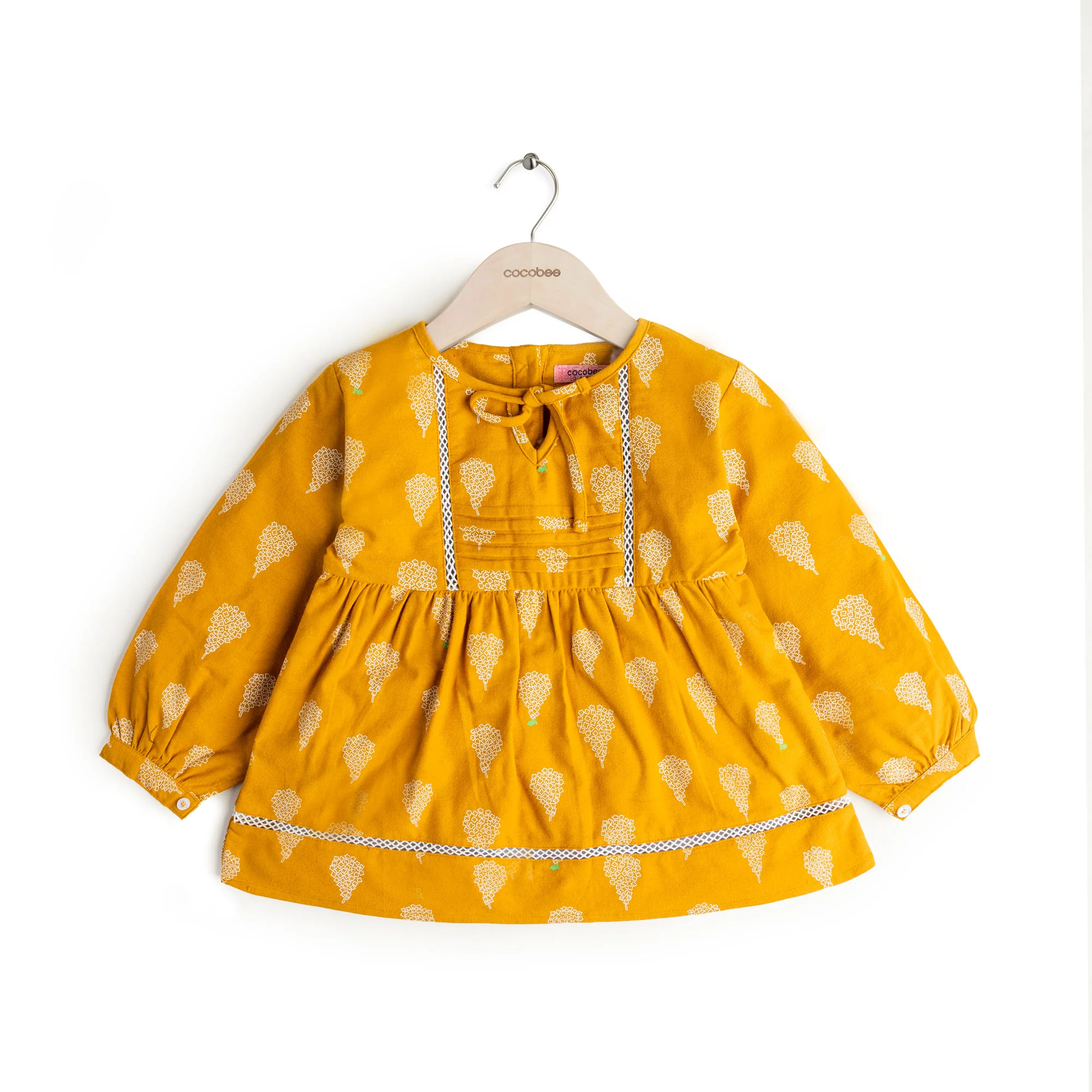 Mustard Gleam Printed