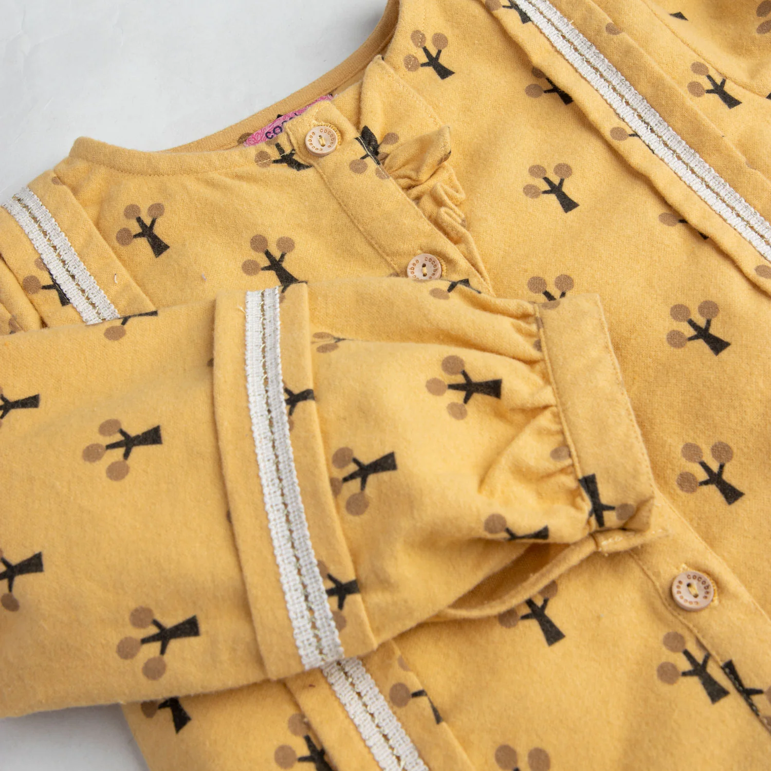 Printed Flannel Top - Image 2