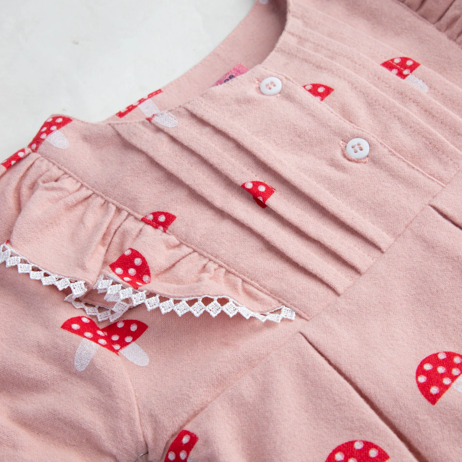 Pastel Pink Printed Top - Image 2