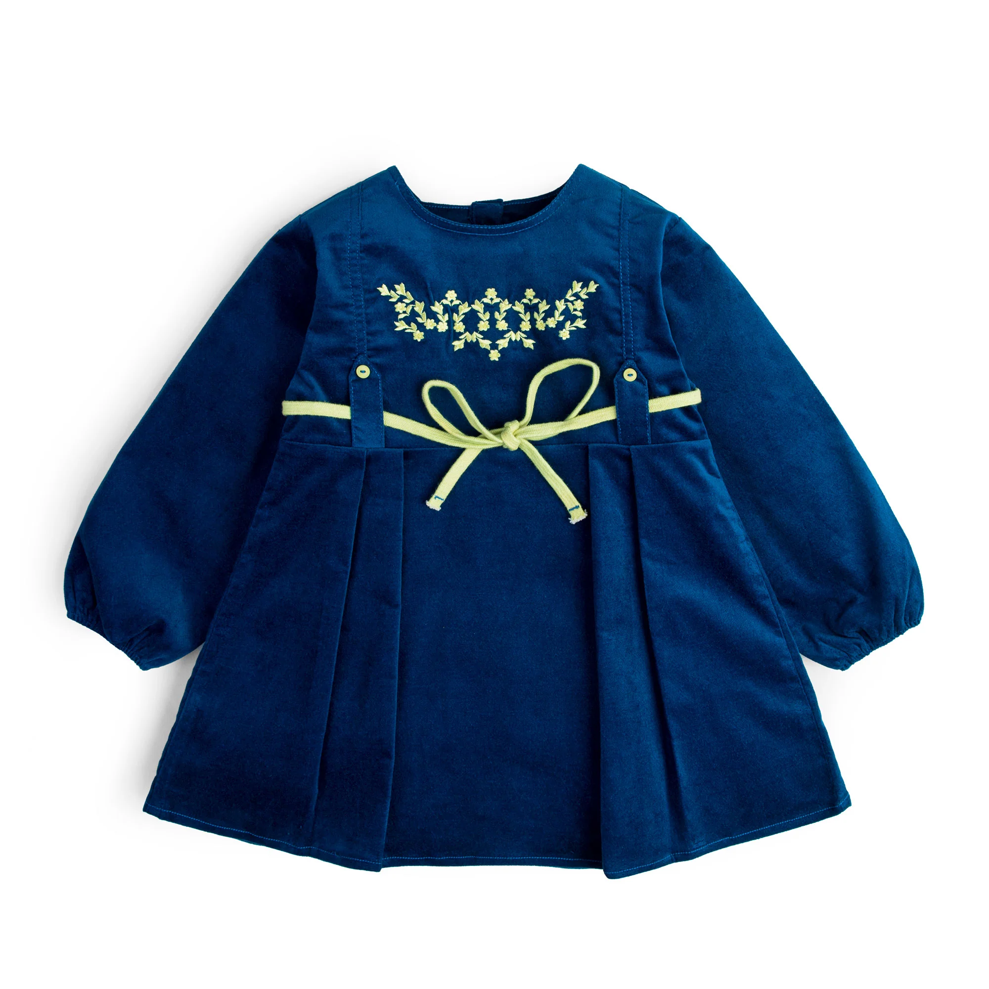 Royal Blue Embroidered Top