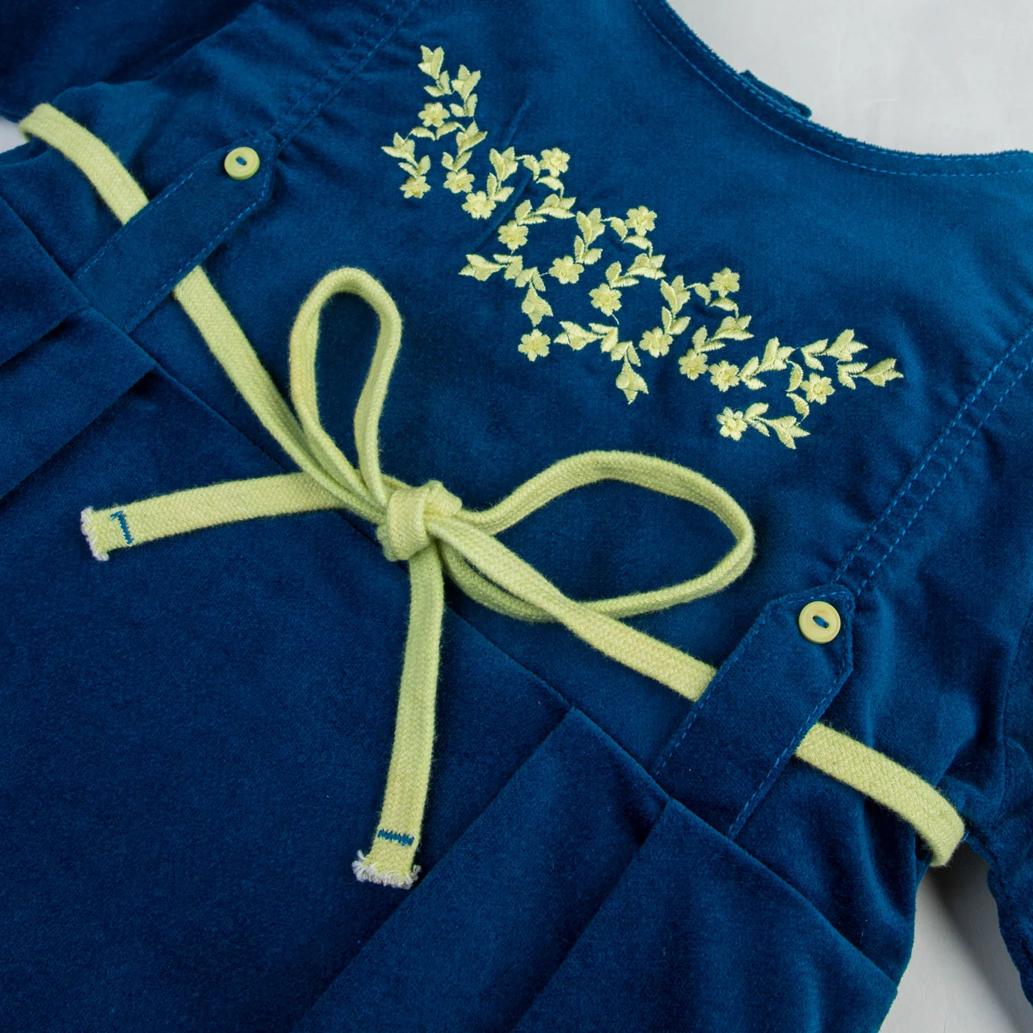 Royal Blue Embroidered Top - Image 2