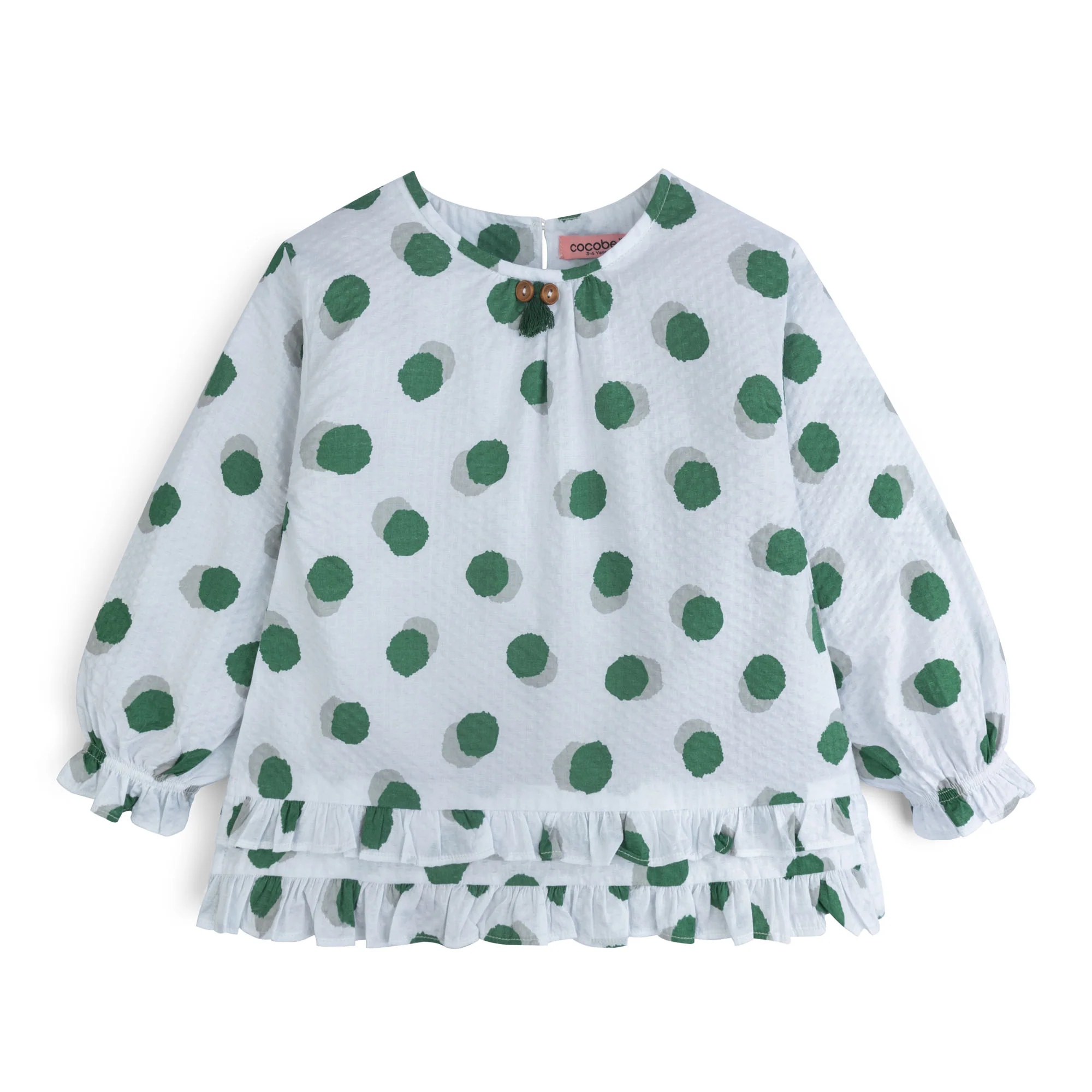Frill-Pop Printed Top - Image 2