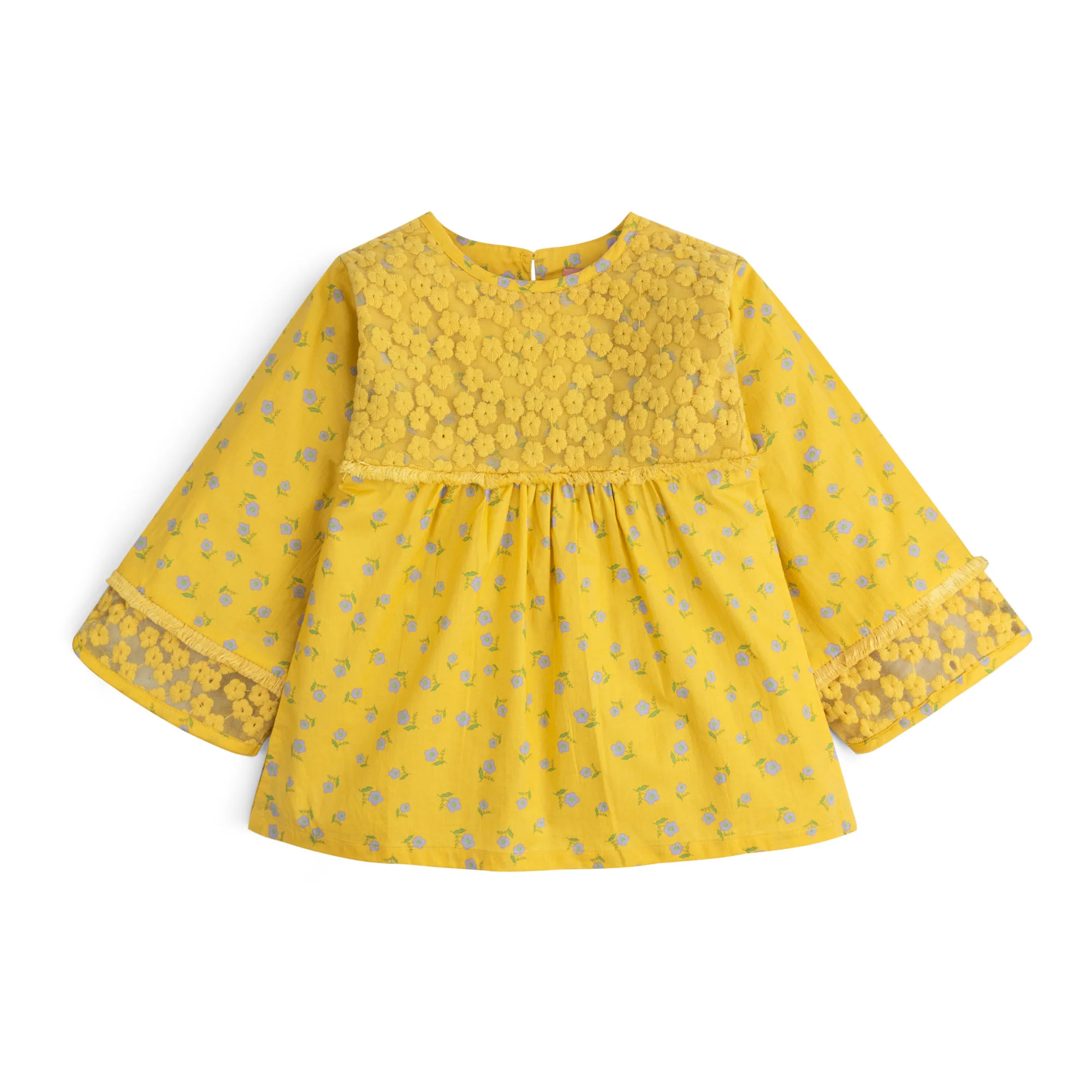 Butter-Bloom Lace Top
