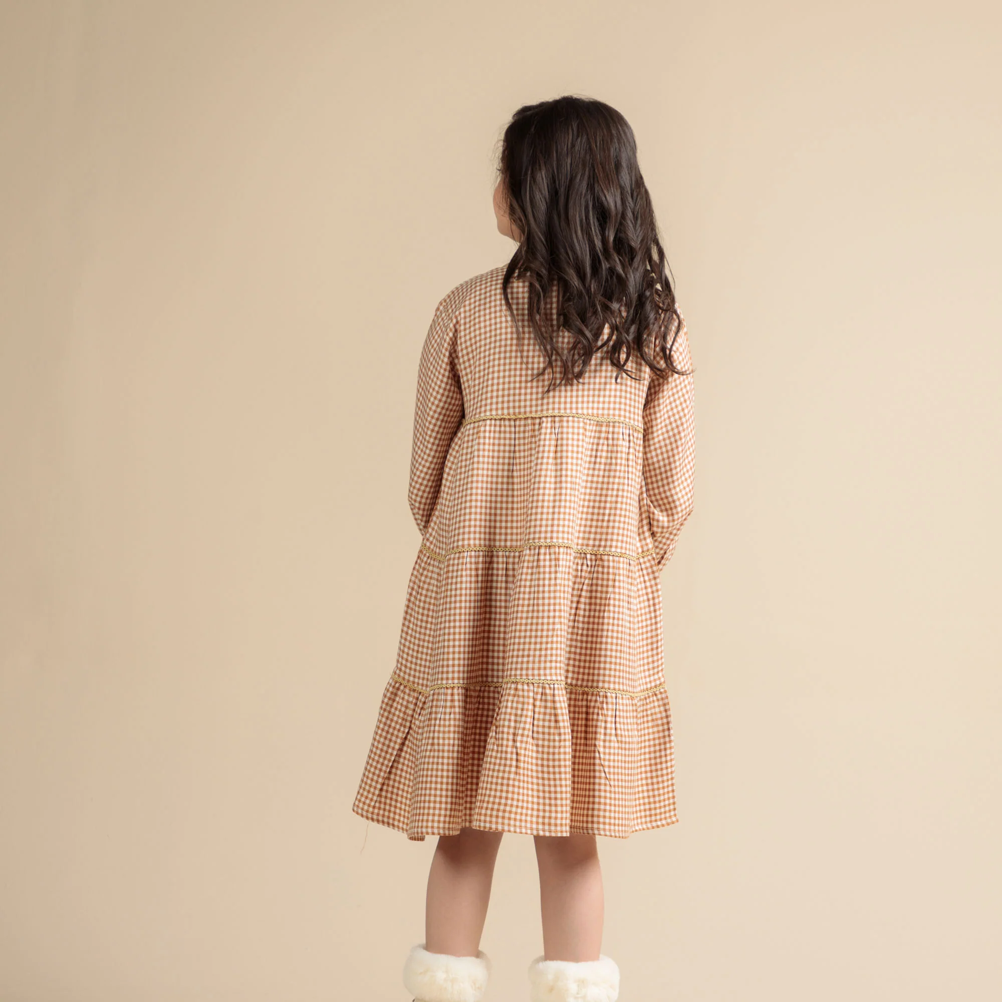 Honeycomb Gingham Top - Image 4