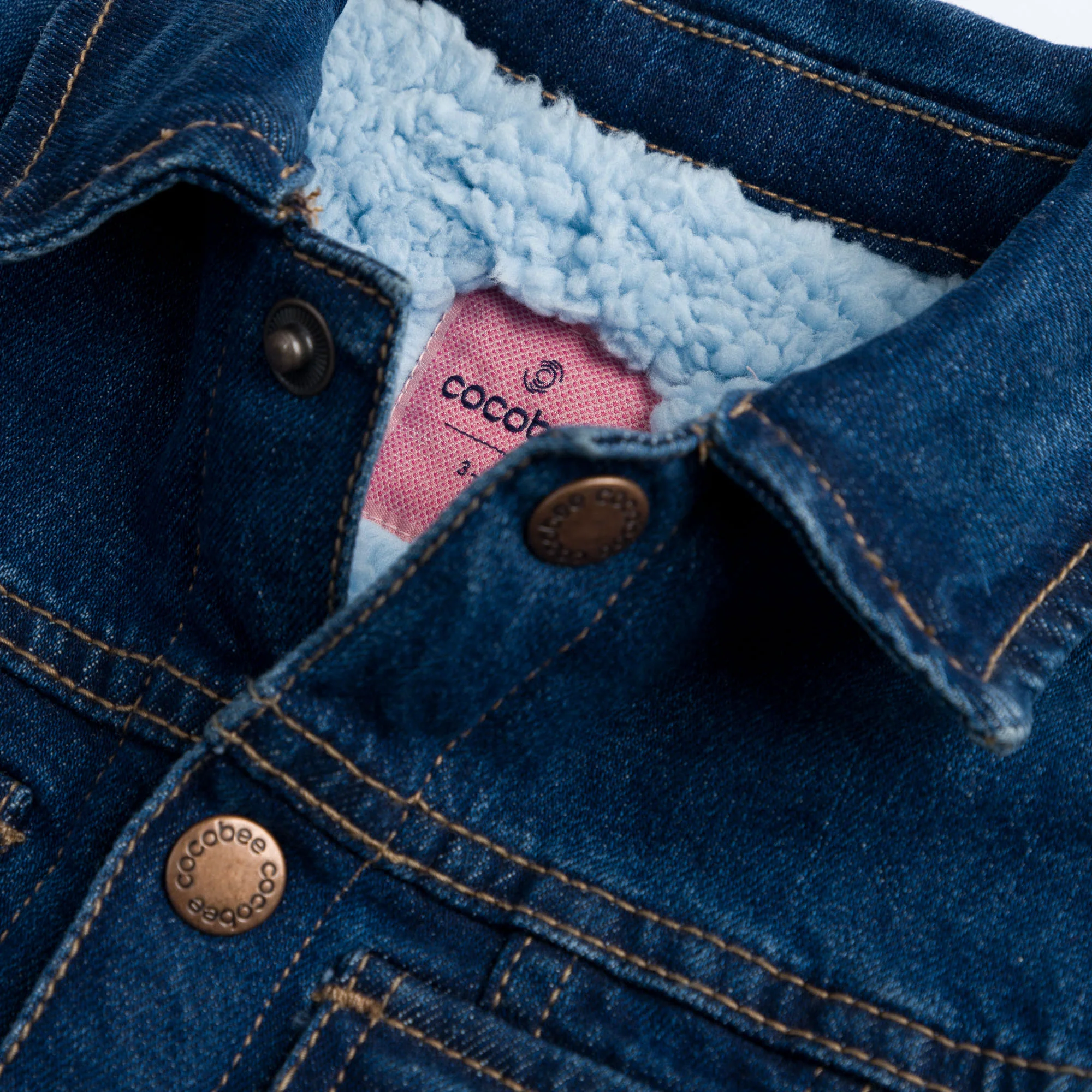 Embroidered denim jacket - Image 4