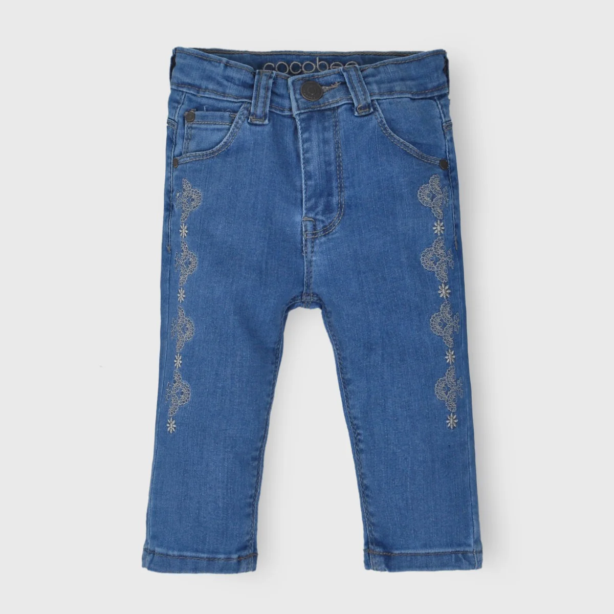 Girls Denim Blue