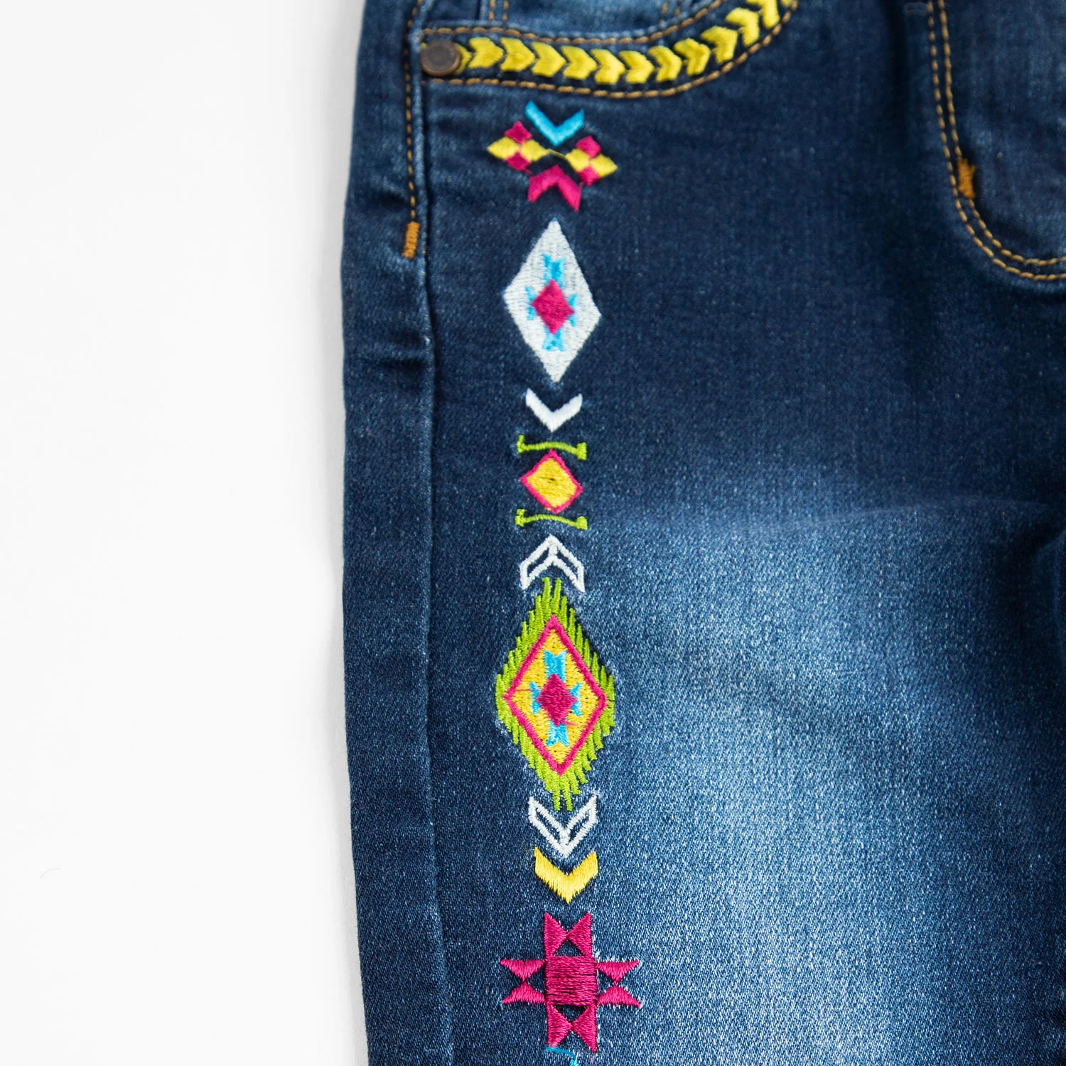 Ethnic Blue Jeans - Image 2