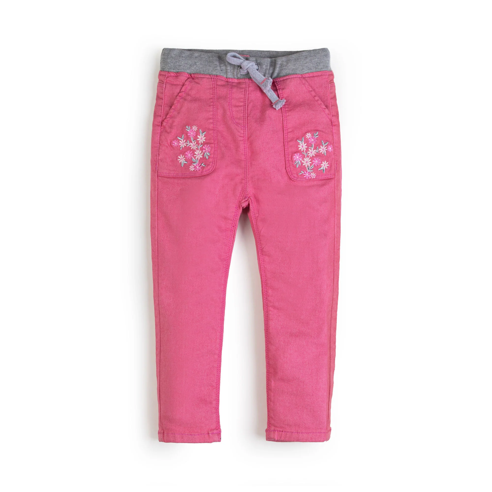 Floral Pink Denim