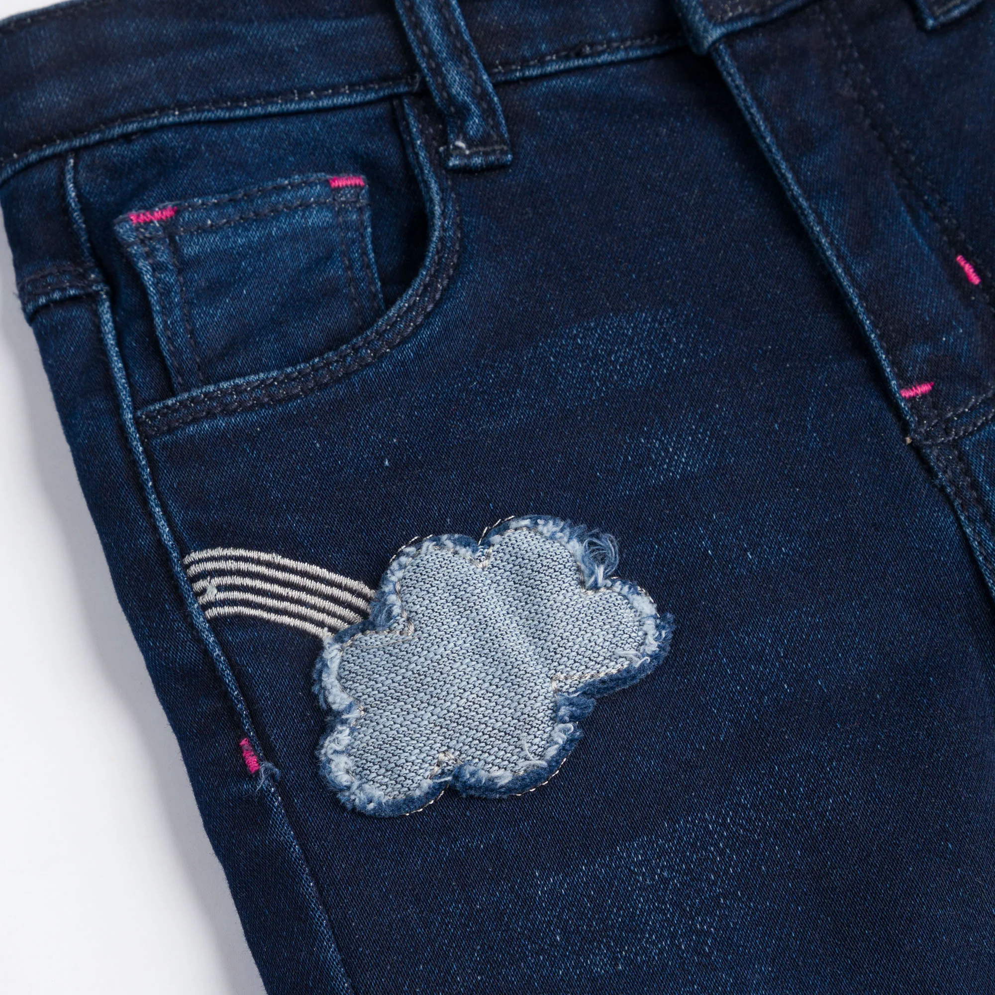 Cloudy Blue Denim Pant - Image 2