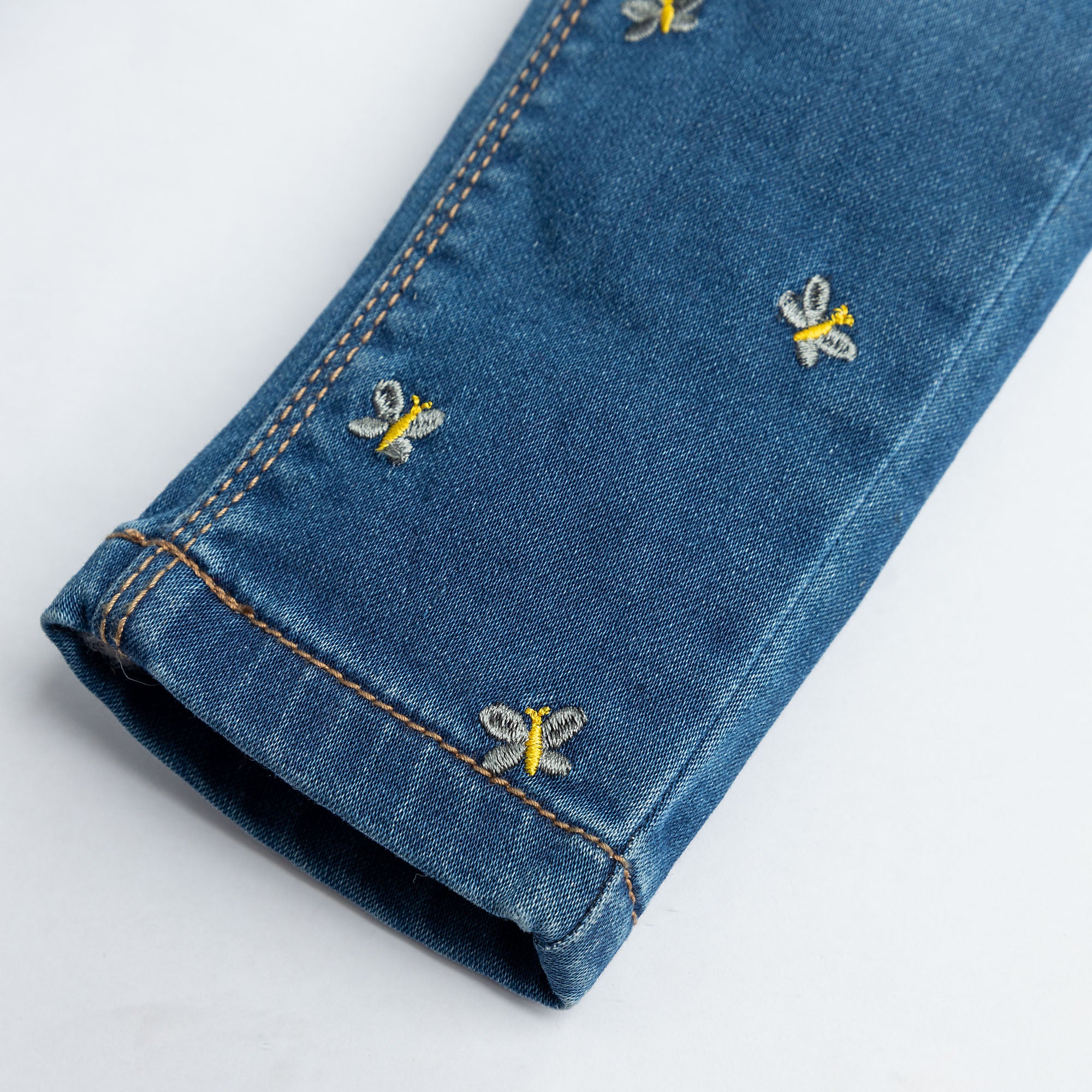 Embroidered Girl Denim - Image 2
