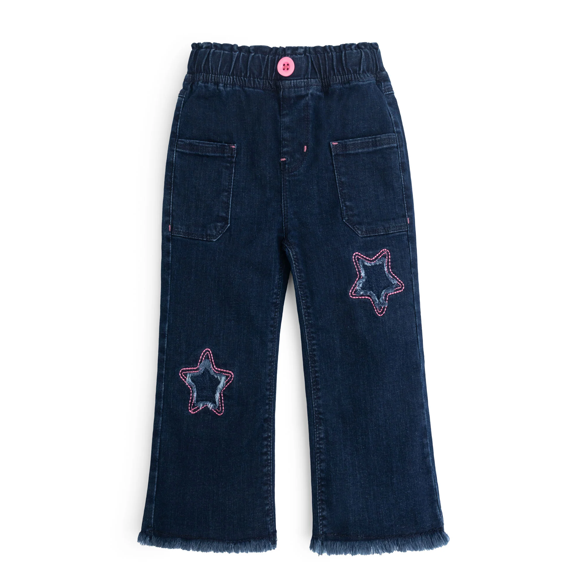 Frayed Blue Denim