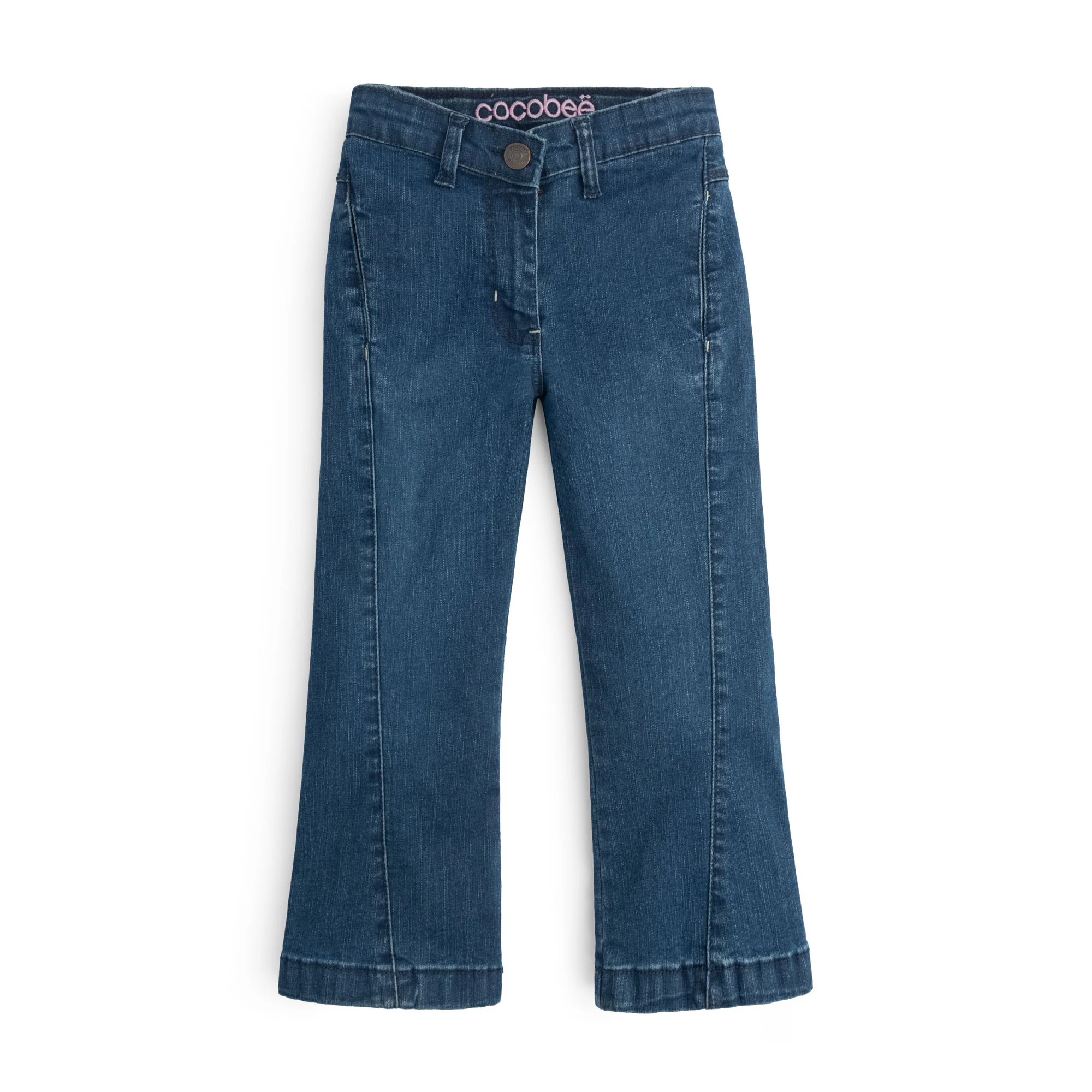 Blue Bootcut Denim