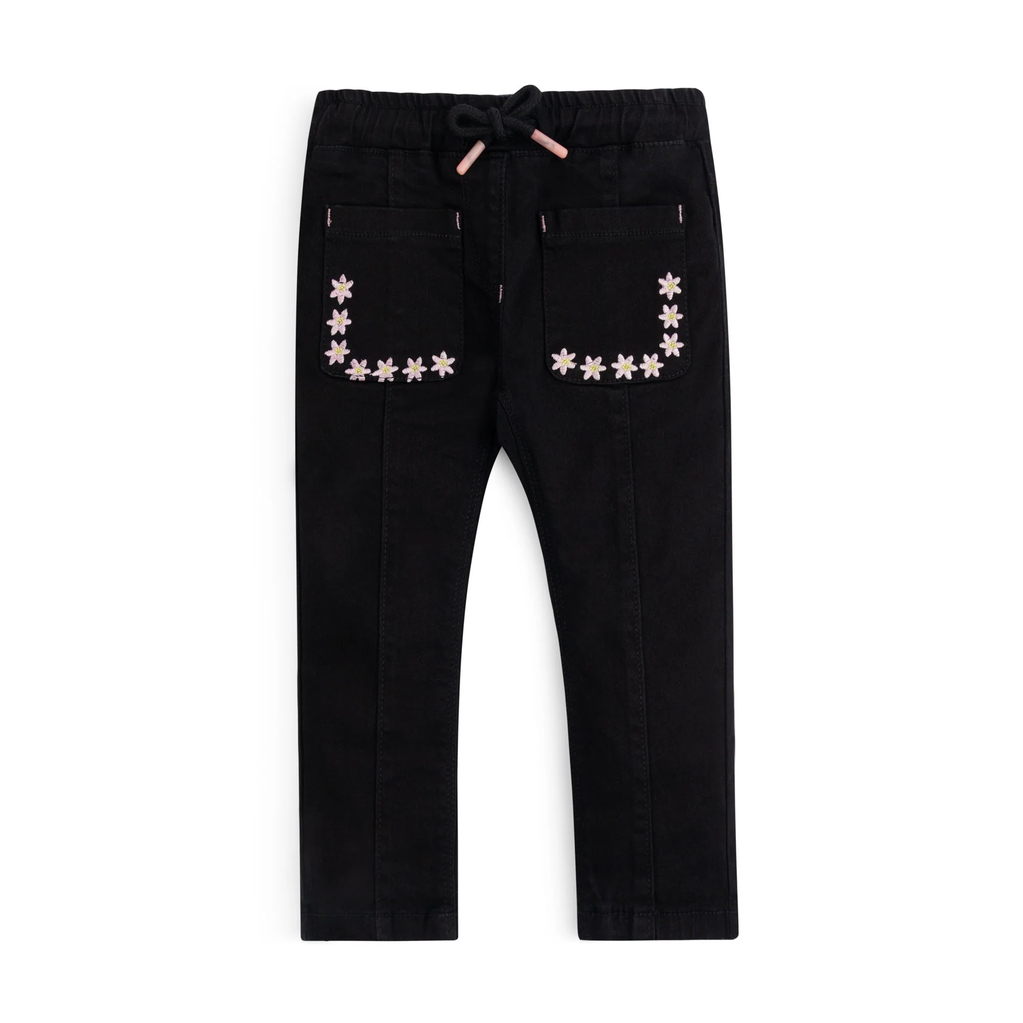 Embroidered Floral Jogger Pant