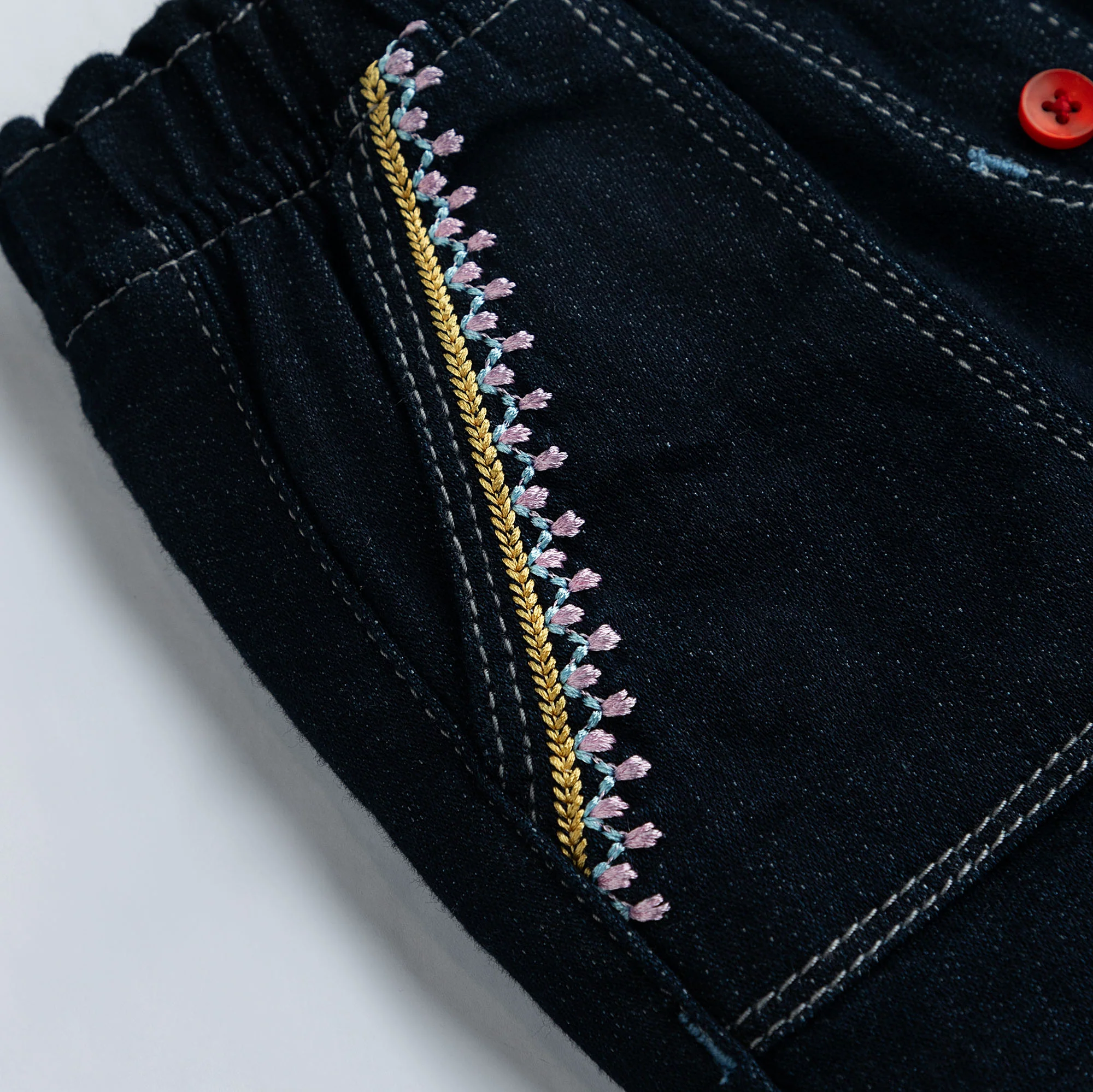 Blue Spark Denim Short - Image 2