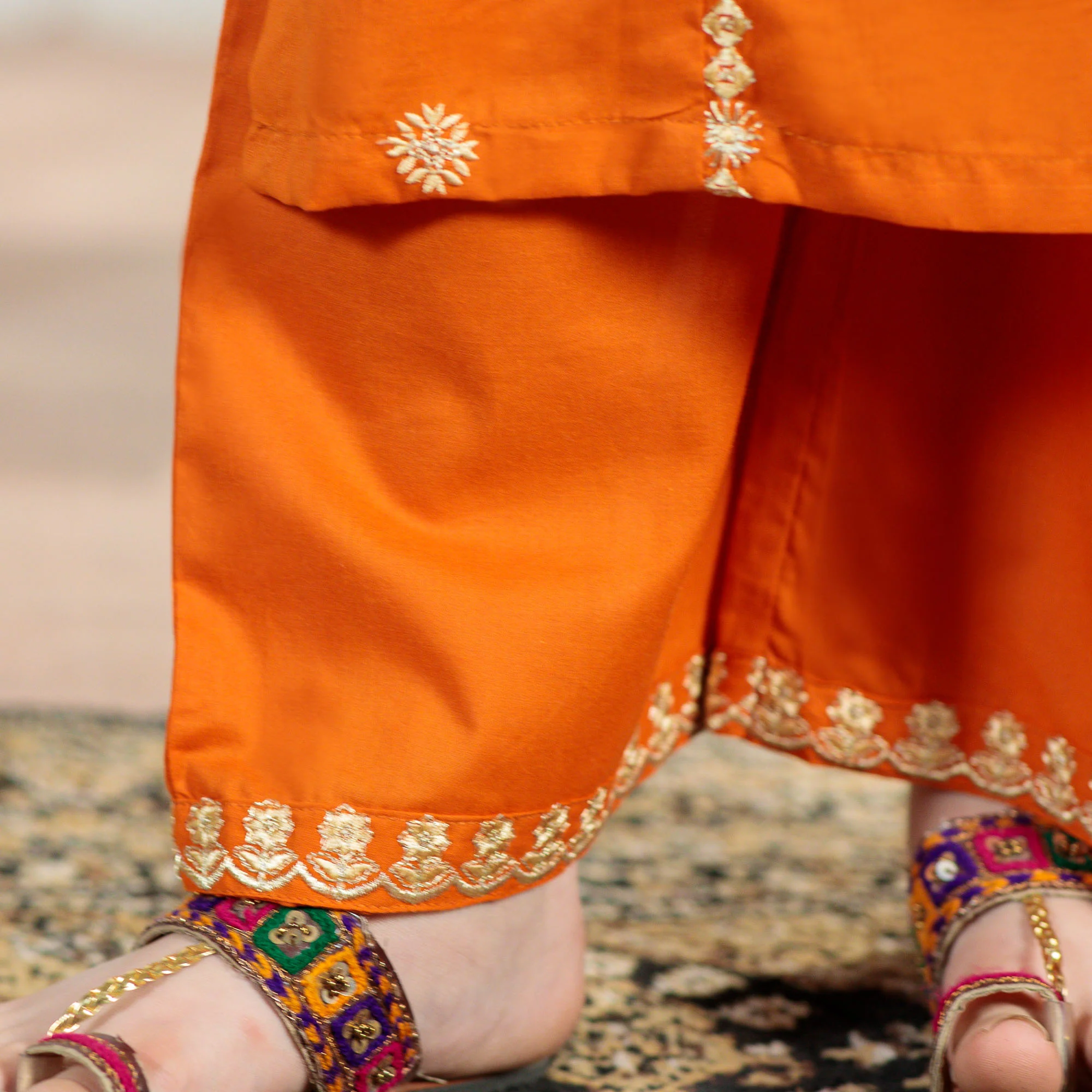 Golden Thread Orange Suit - Image 4