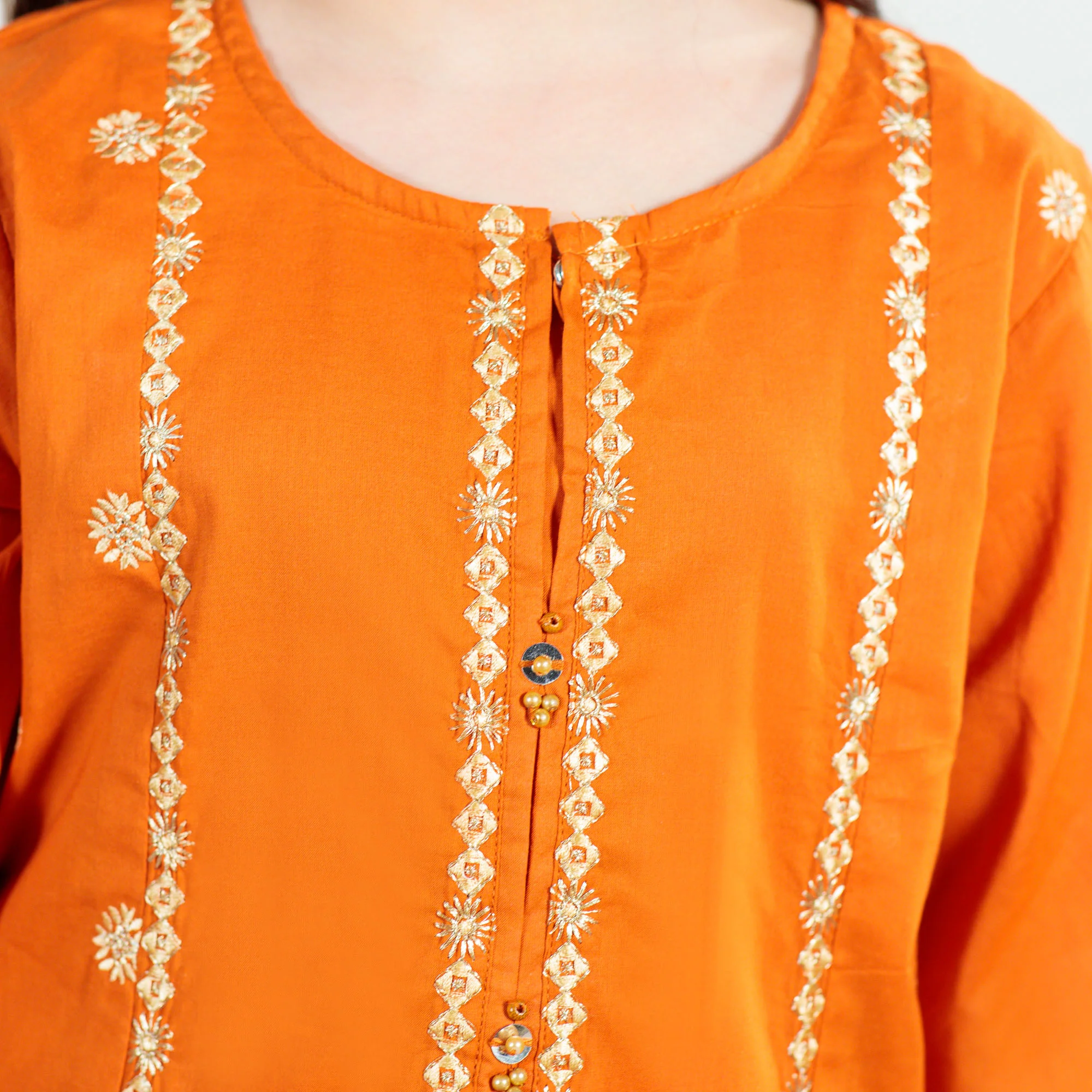 Golden Thread Orange Suit - Image 6