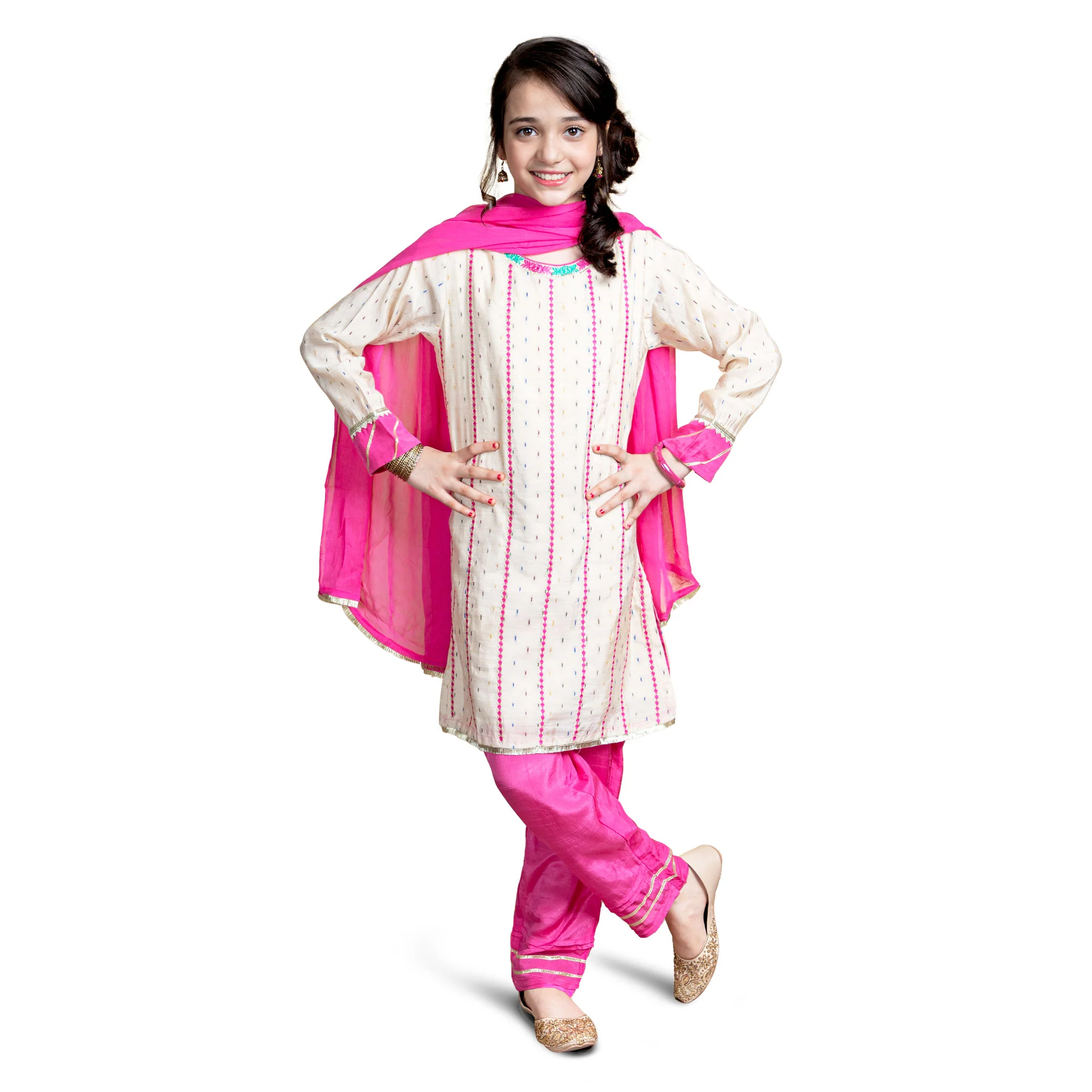 Fuscia Suit