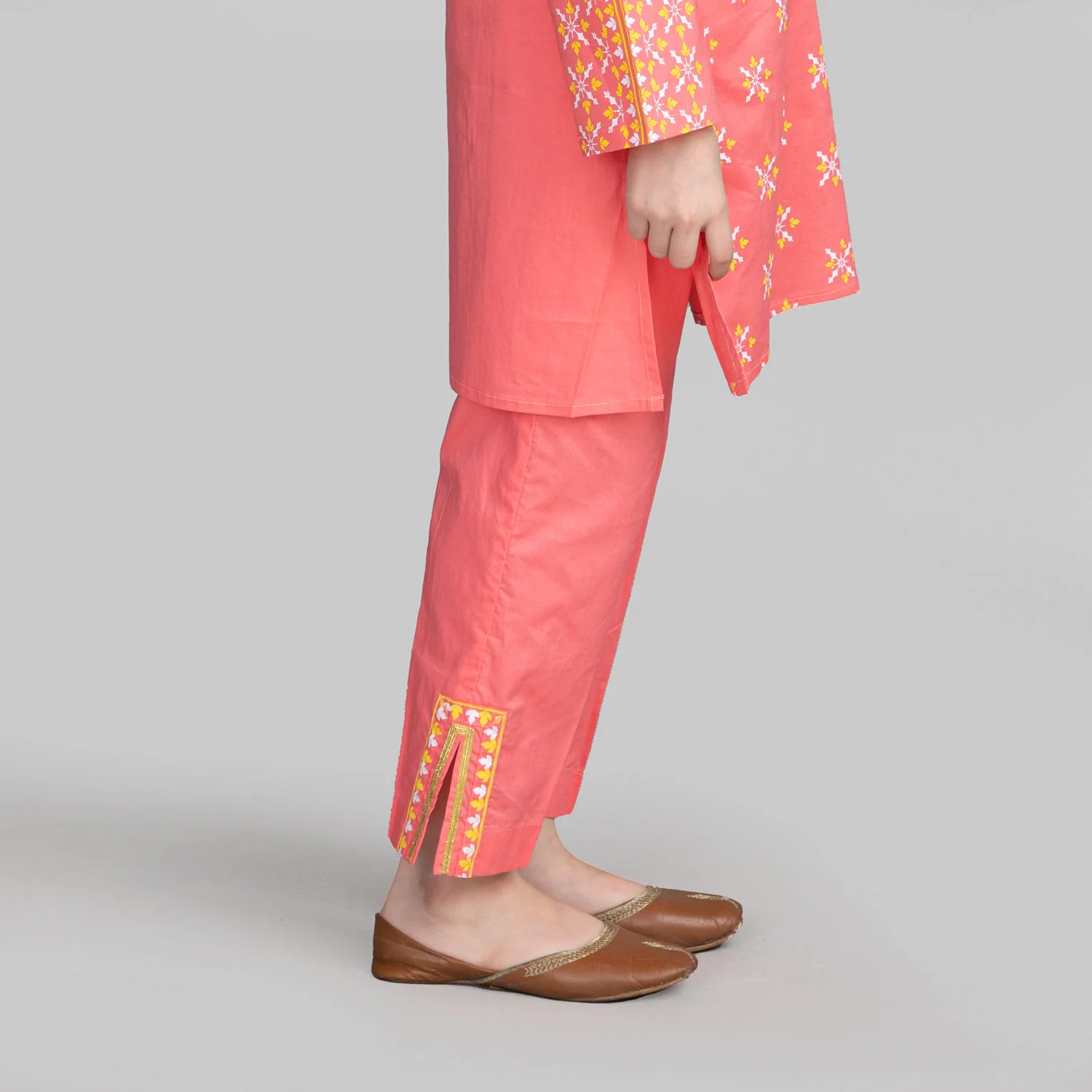 Coral Printed Suit - Image 3