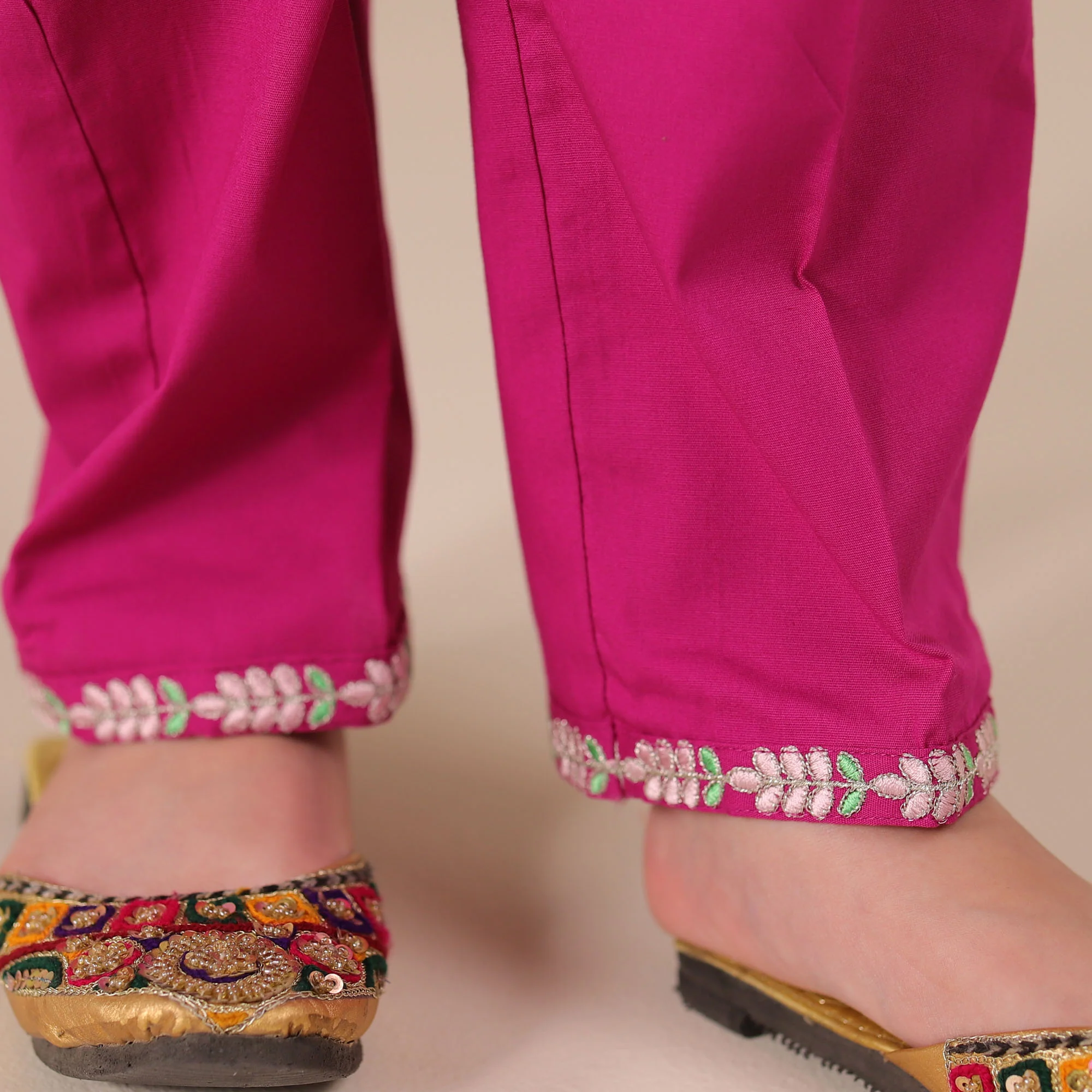 Fuchsia Pink Two-Piece Suit - Image 5