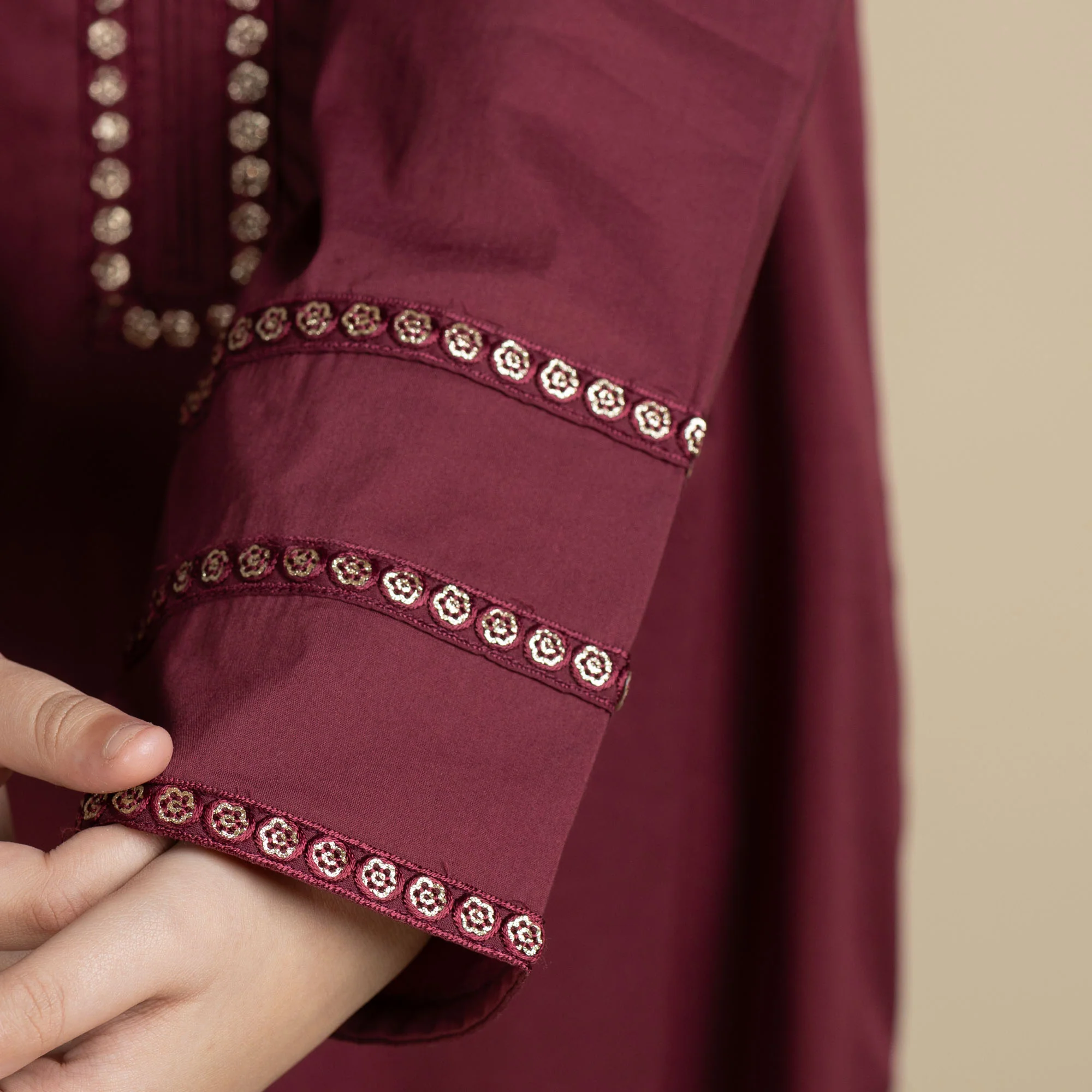 Maroon Two-Piece - Image 4