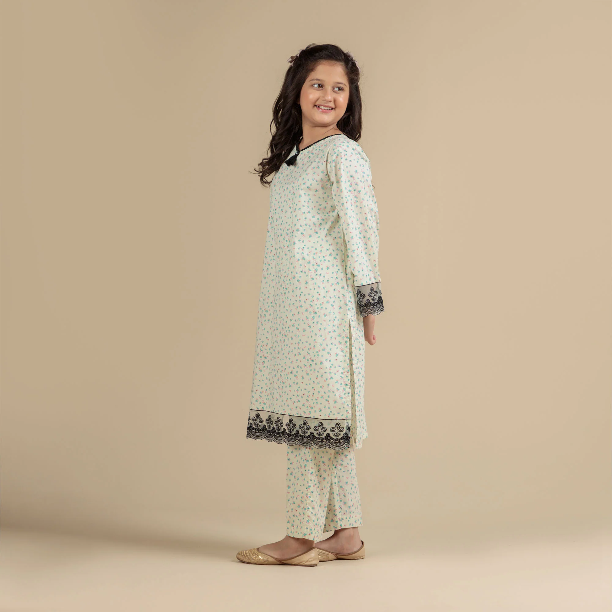 Pastel Mist Embroidered Two-Piece - Image 3
