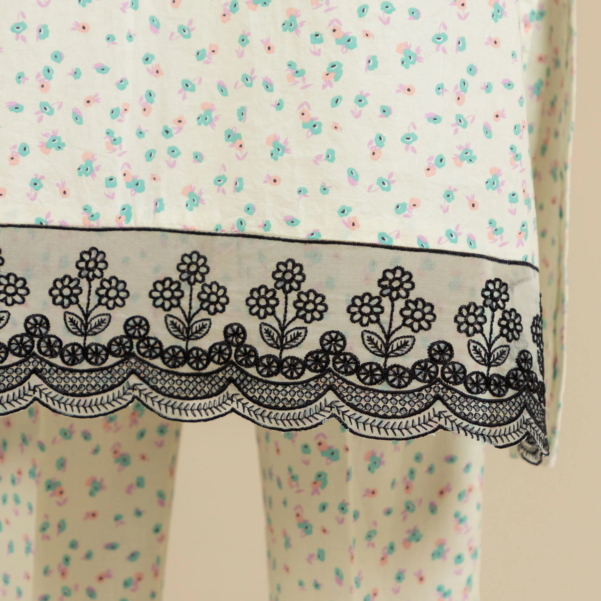 Pastel Mist Embroidered Two-Piece - Image 6