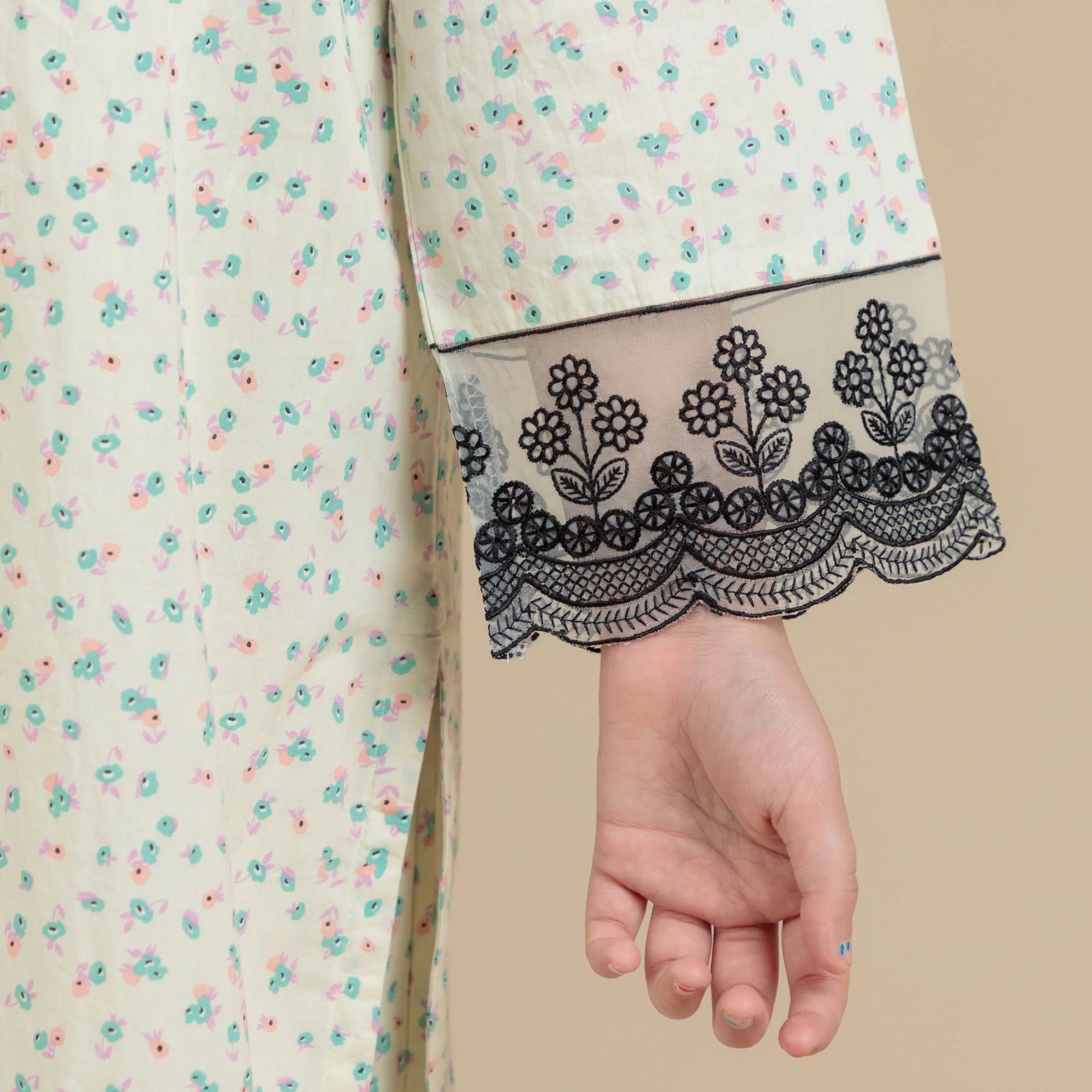 Pastel Mist Embroidered Two-Piece - Image 7