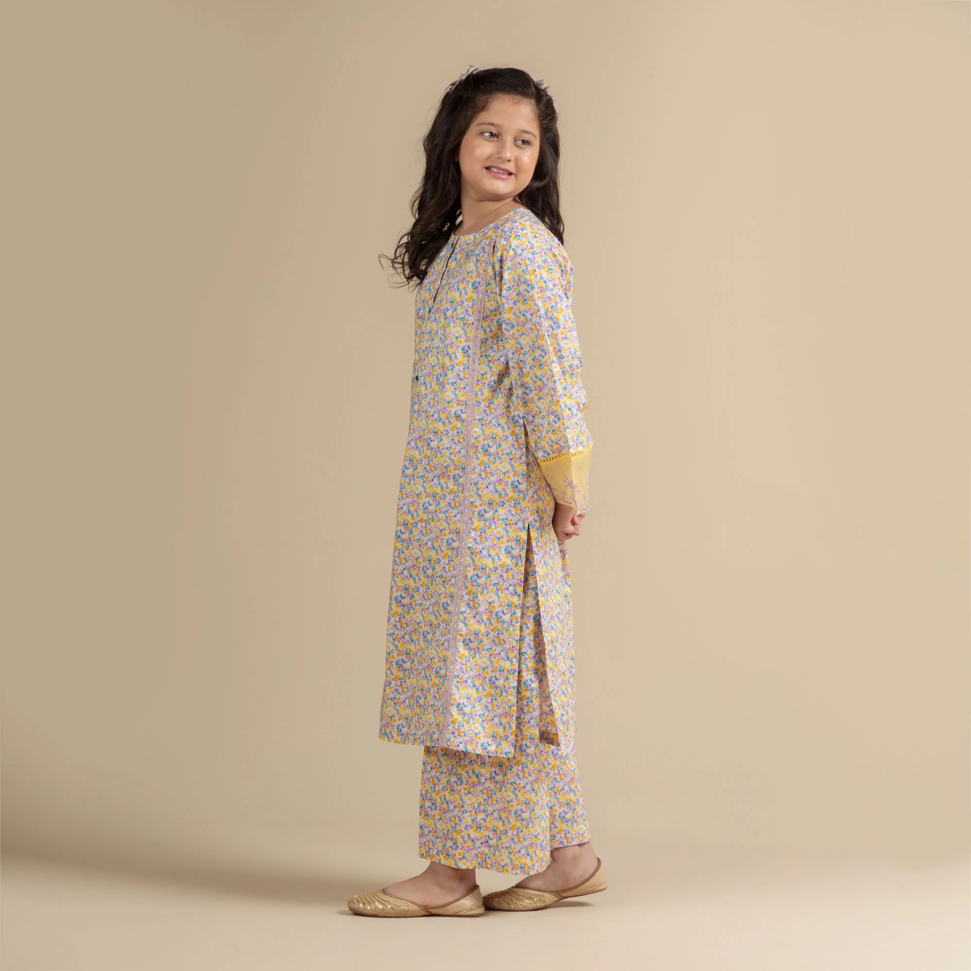 Golden Petal Two-Piece - Image 2