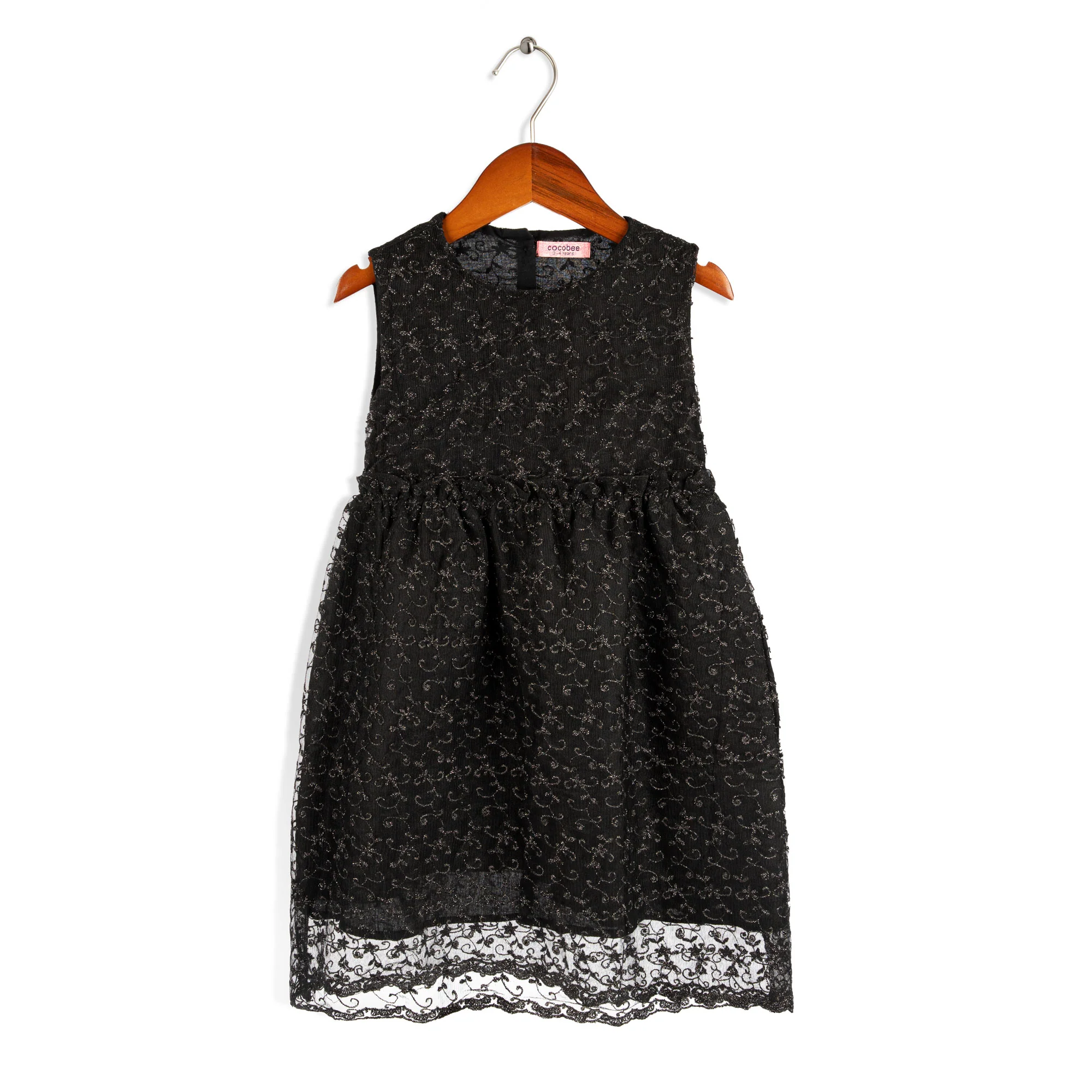 Black Net Frock