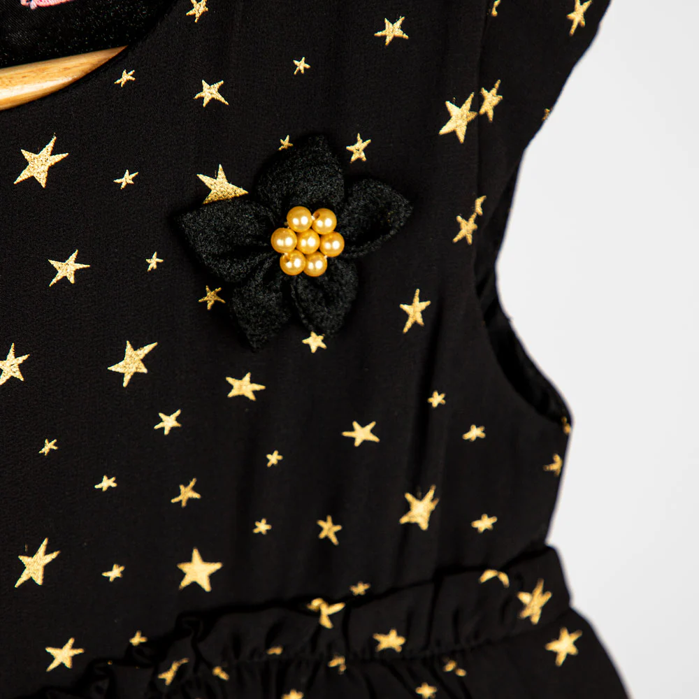 Precious Black Frock - Image 2