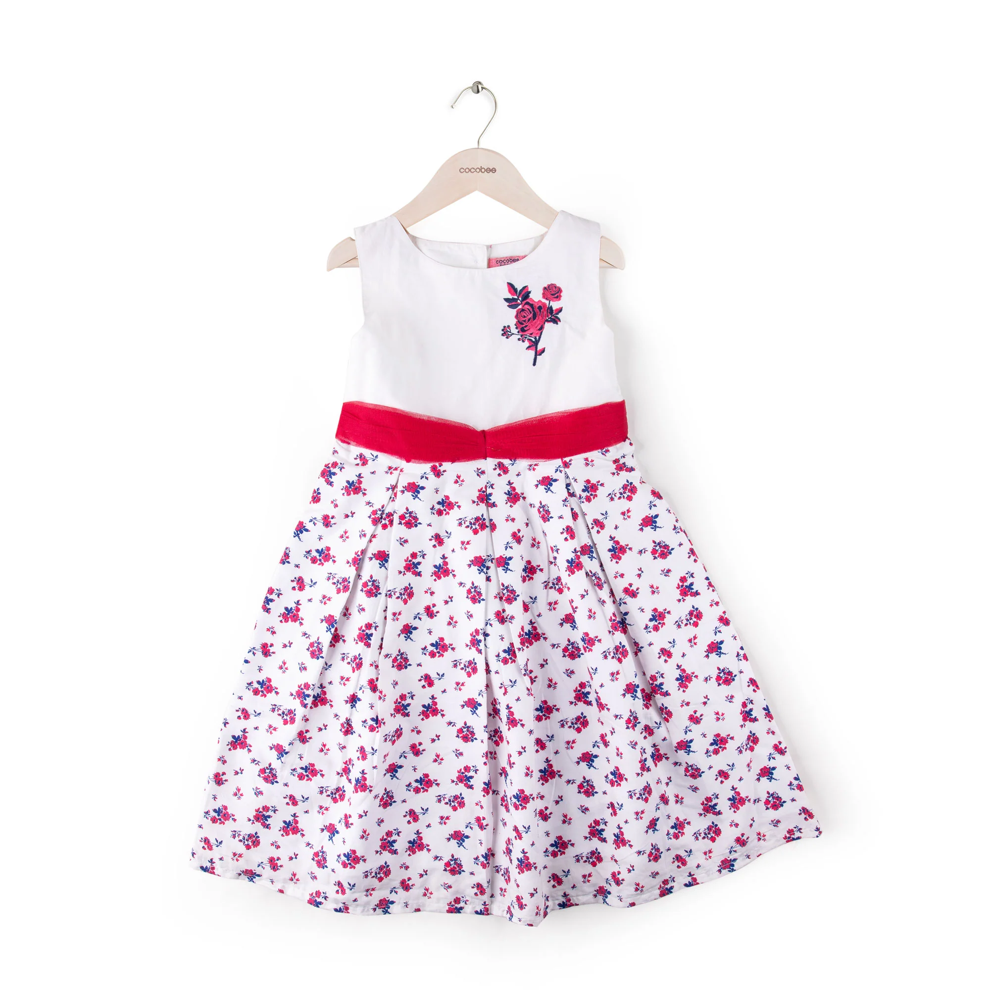 Blooming Rose Embellished frock