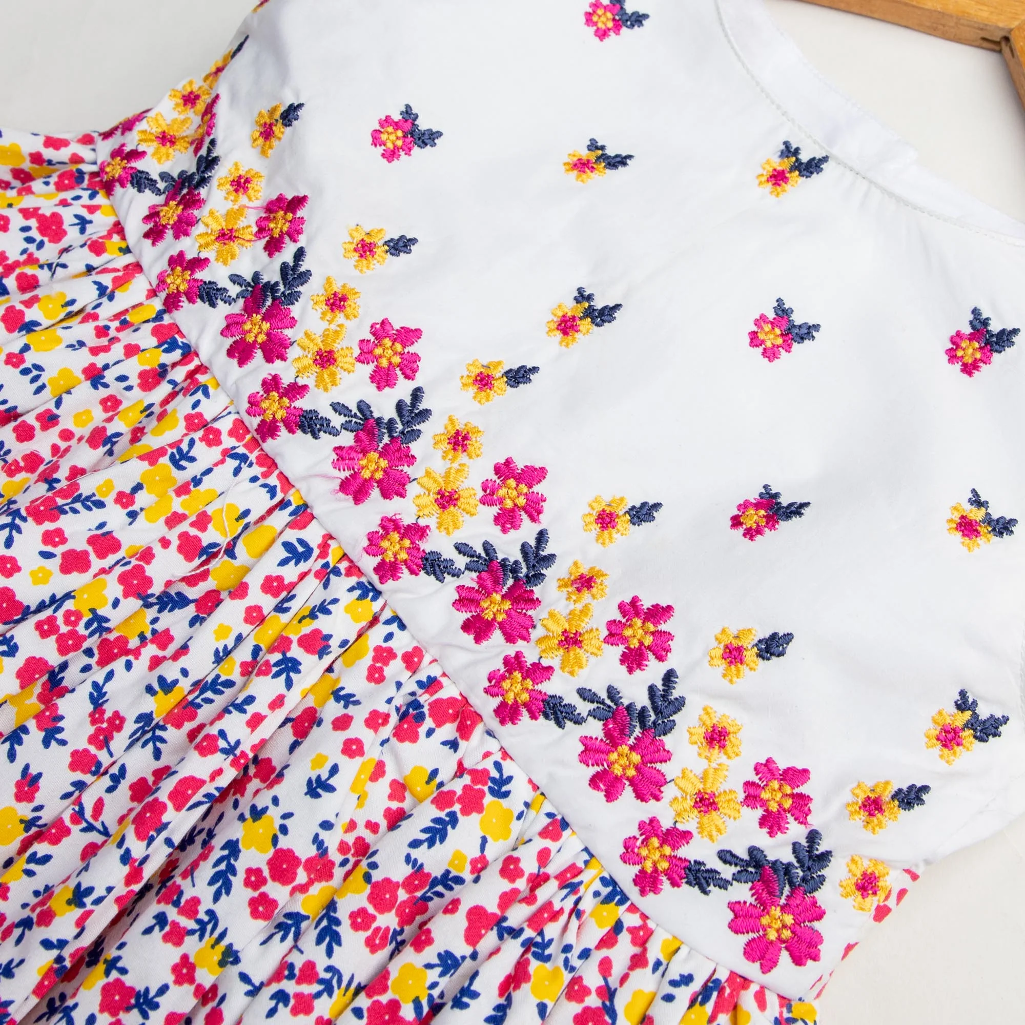Multi-Flora Embroidered Top - Image 2