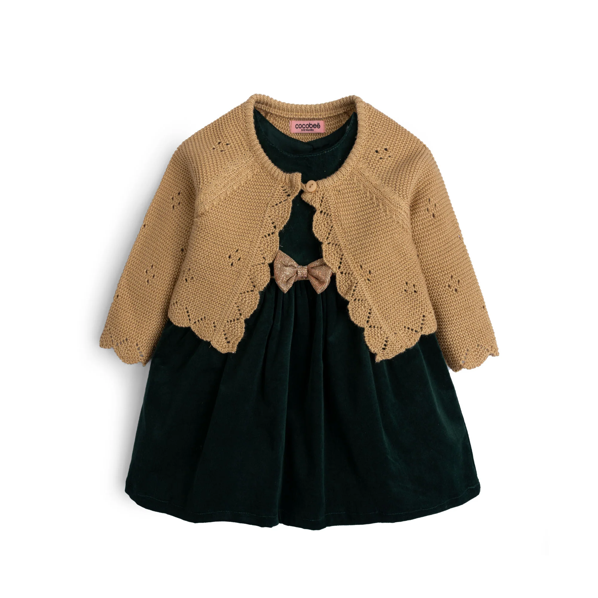 Green Corduroy Frock