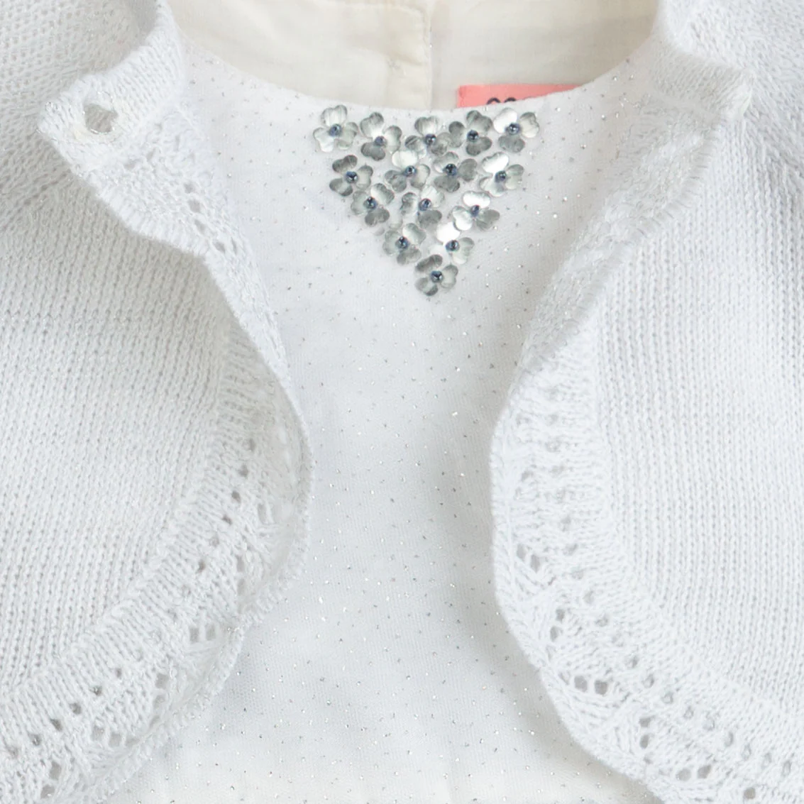 Ombre Tulle with Cardigan Frock - Image 2