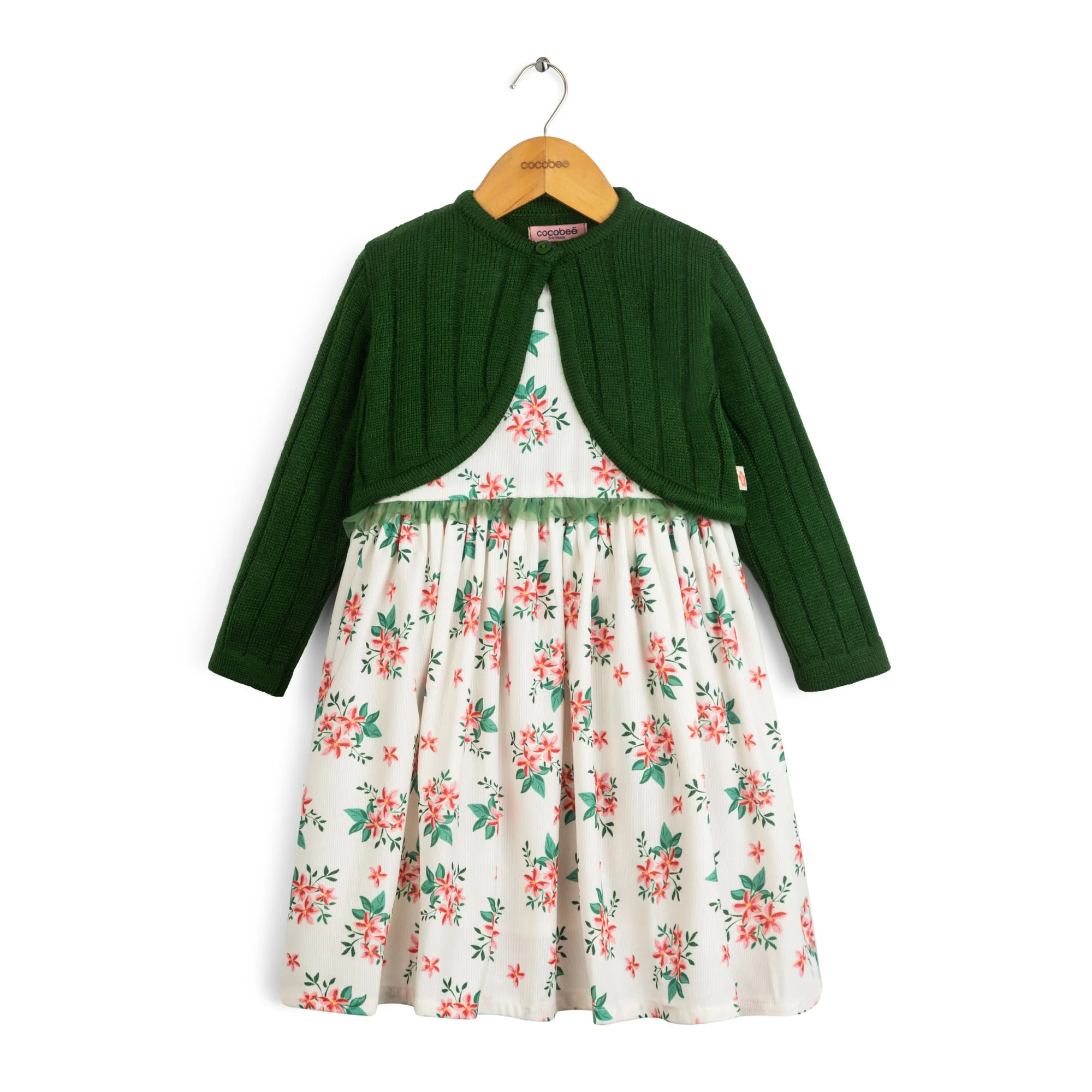 Forest Bloom Bolero Frock