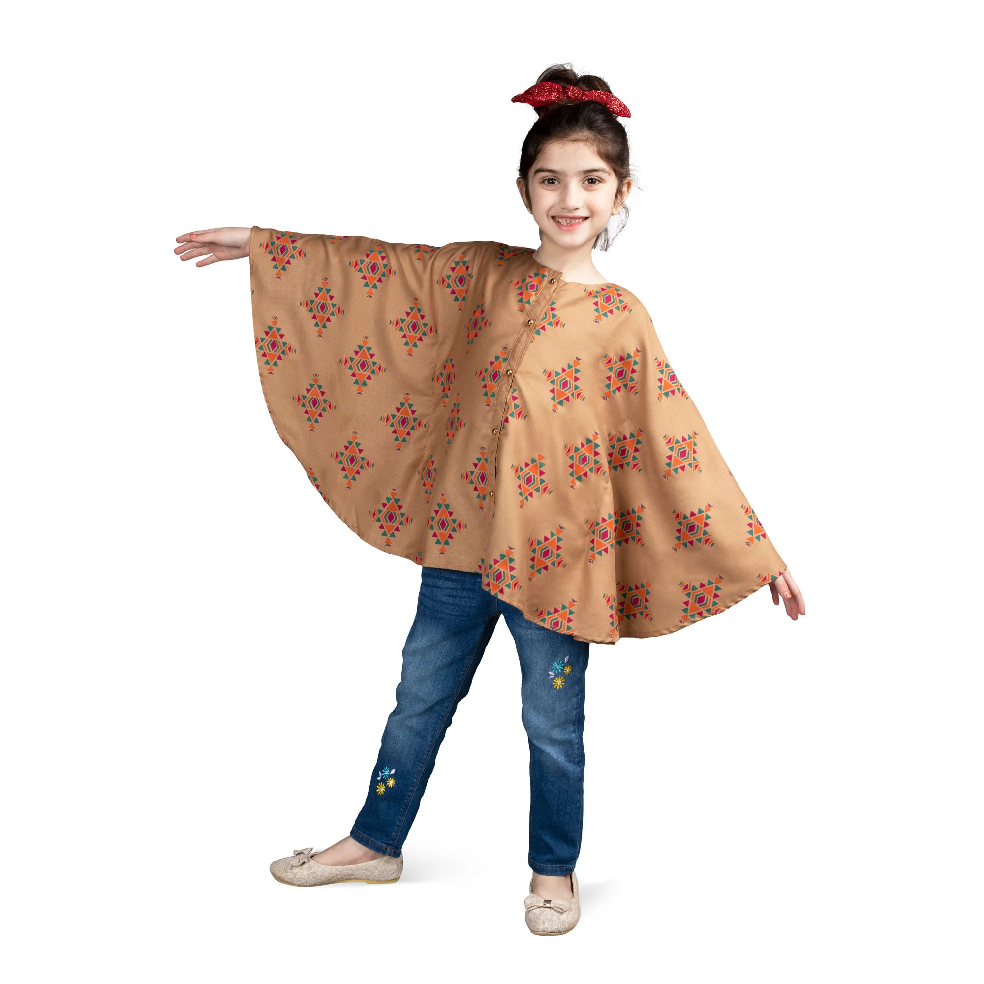 Brown Kimono Top