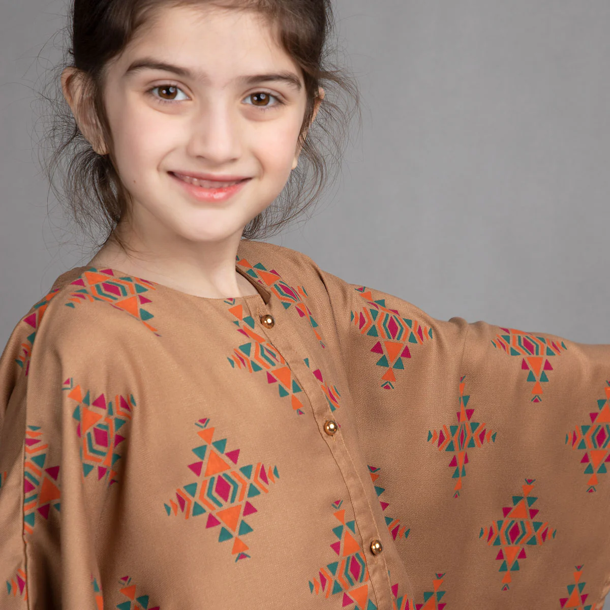 Brown Kimono Top - Image 2
