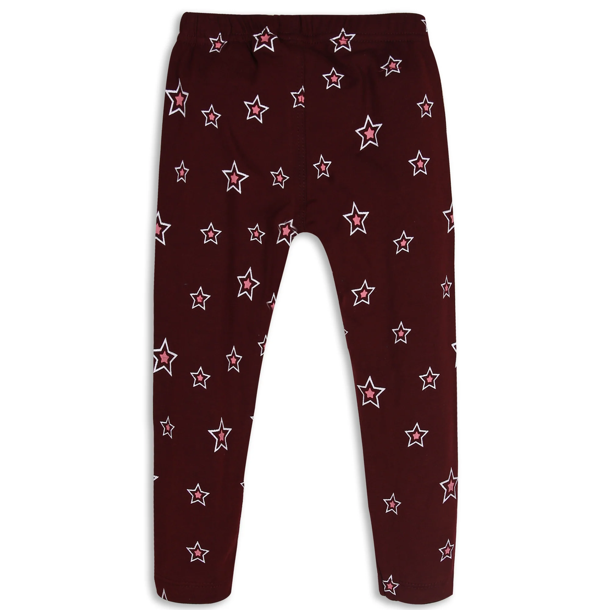 Starry Maroon Tights