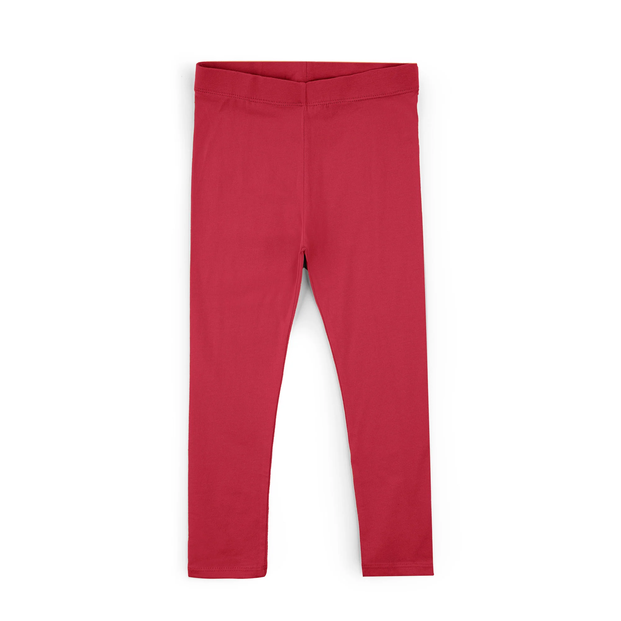 Maroon Cotton Leggings