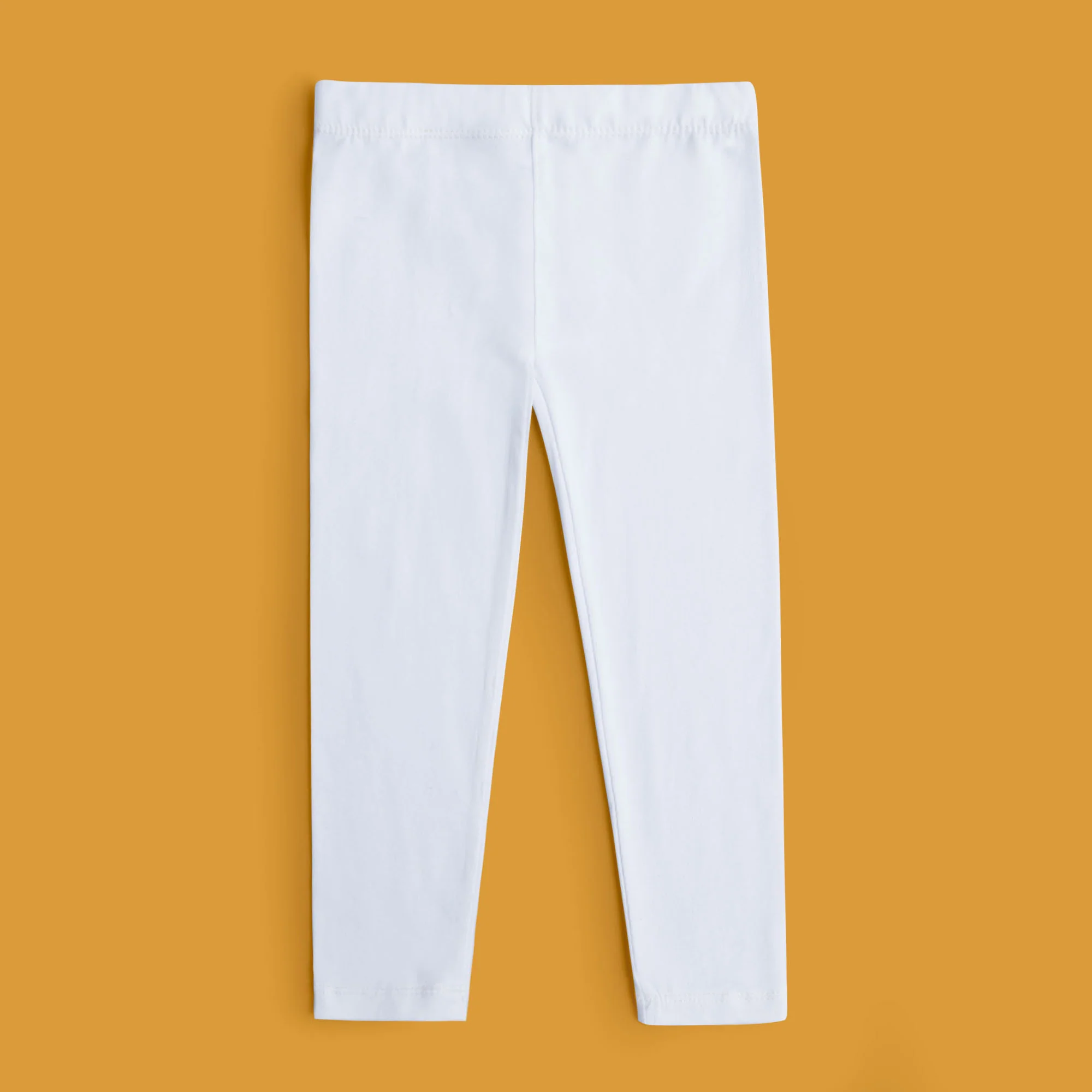 Stretchy White Legging