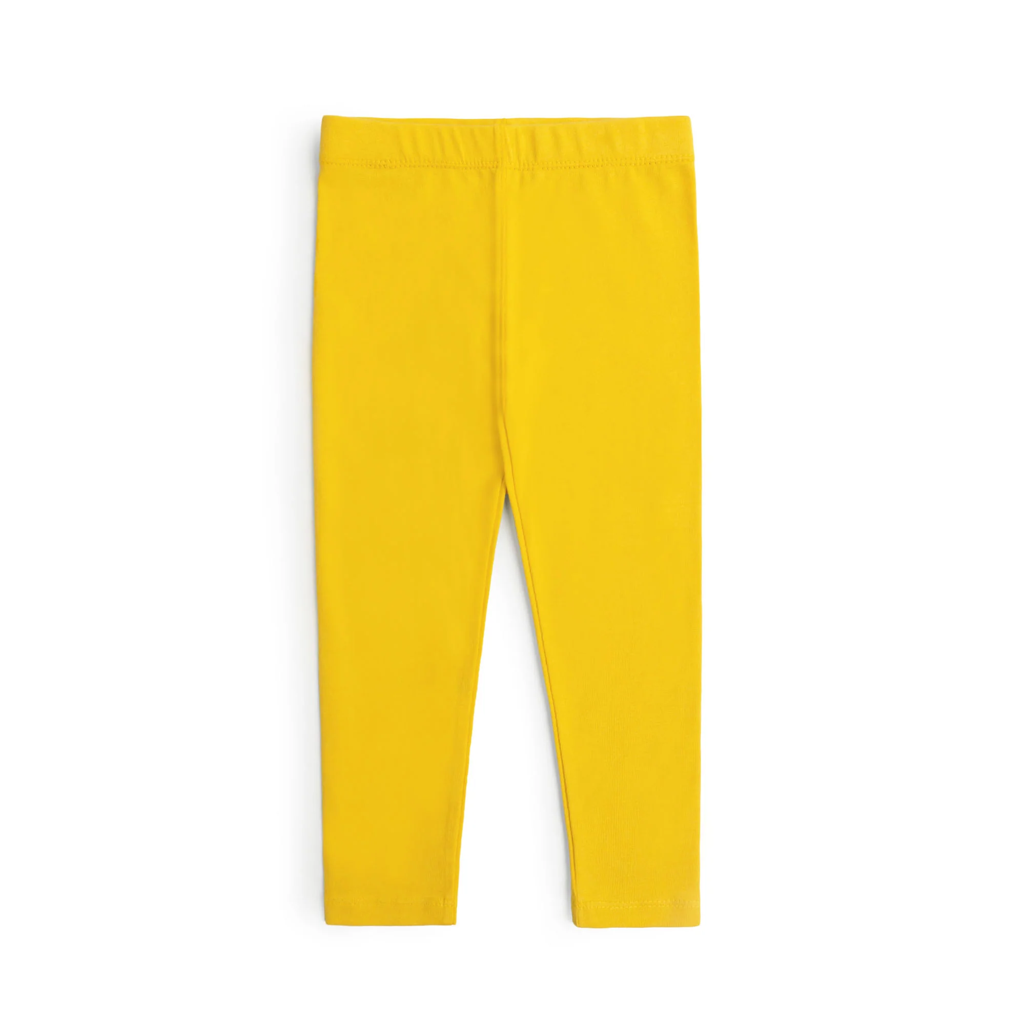 Yellow Glow Solid Legging
