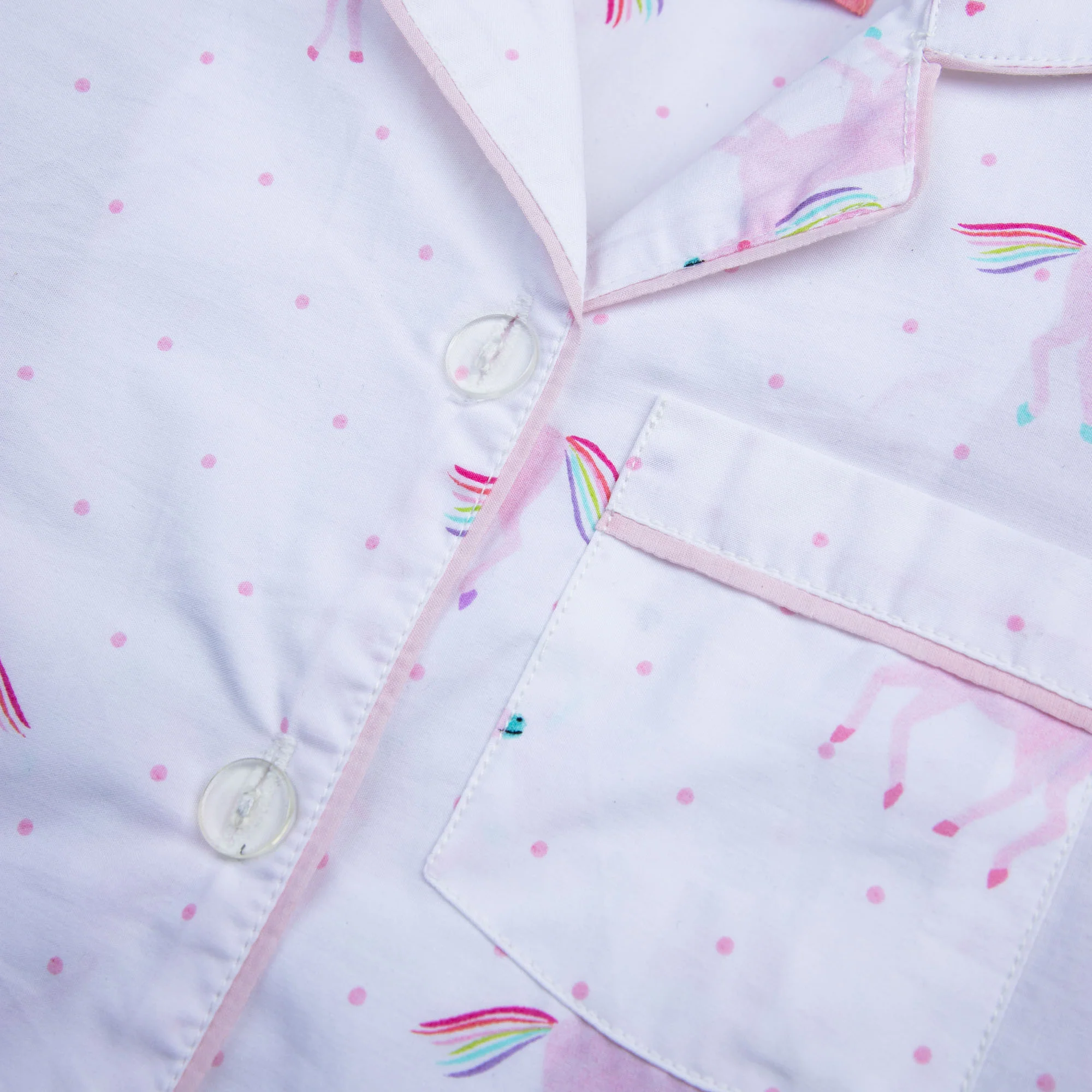Unicorn Printed Night Suit - Image 2