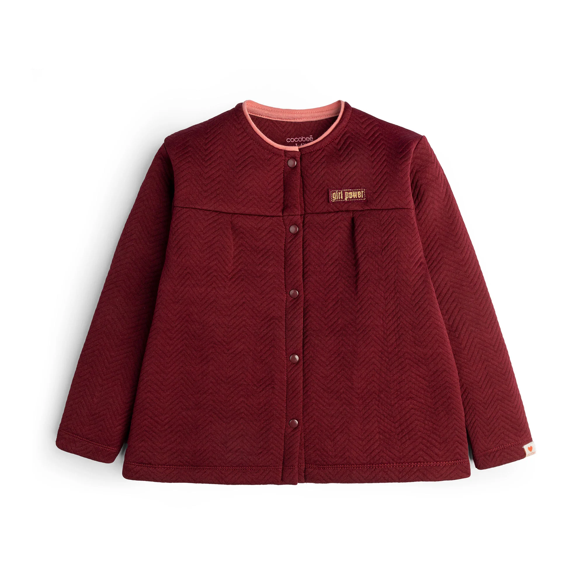 Girly Maroon Jacket