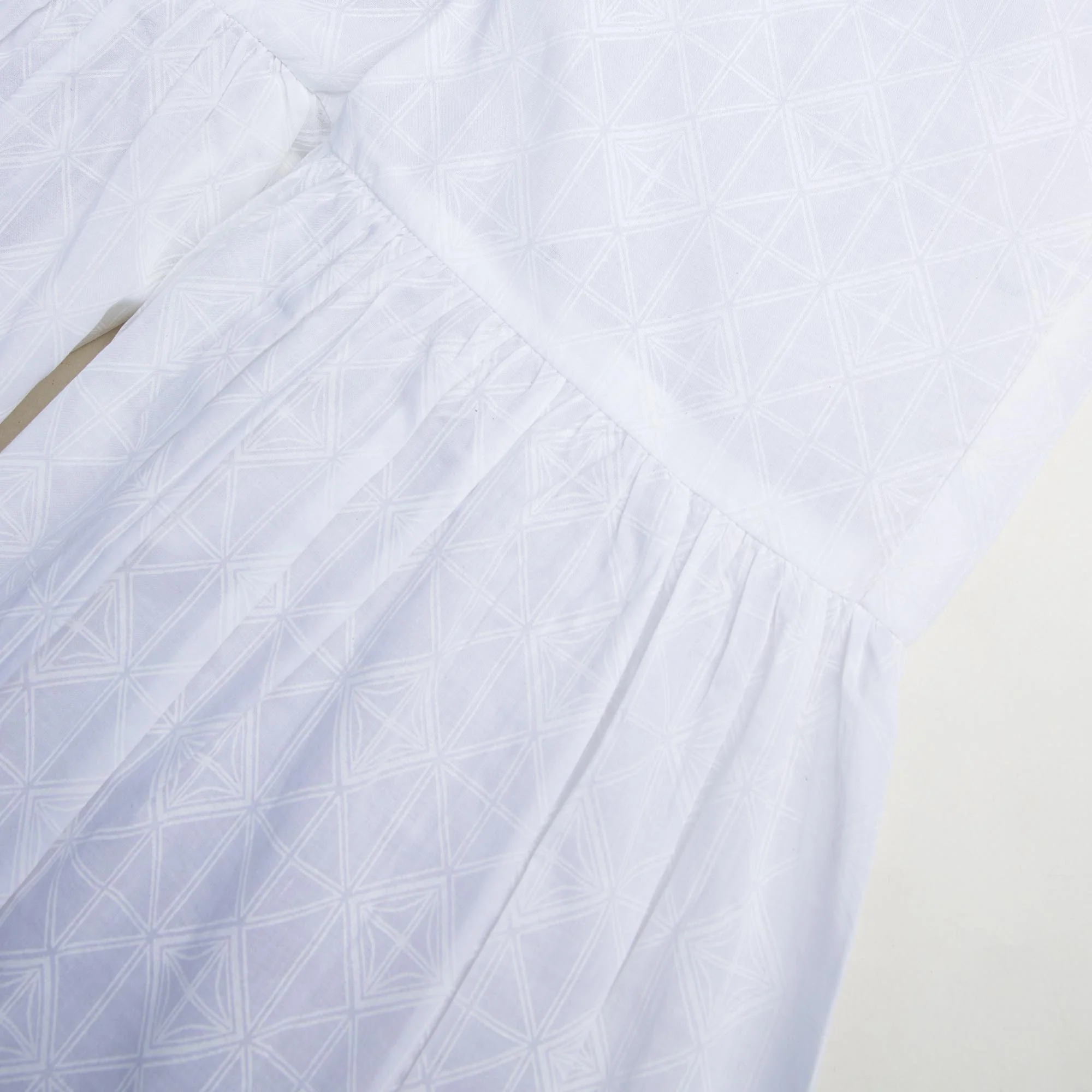Self Printed White Sharara - Image 2